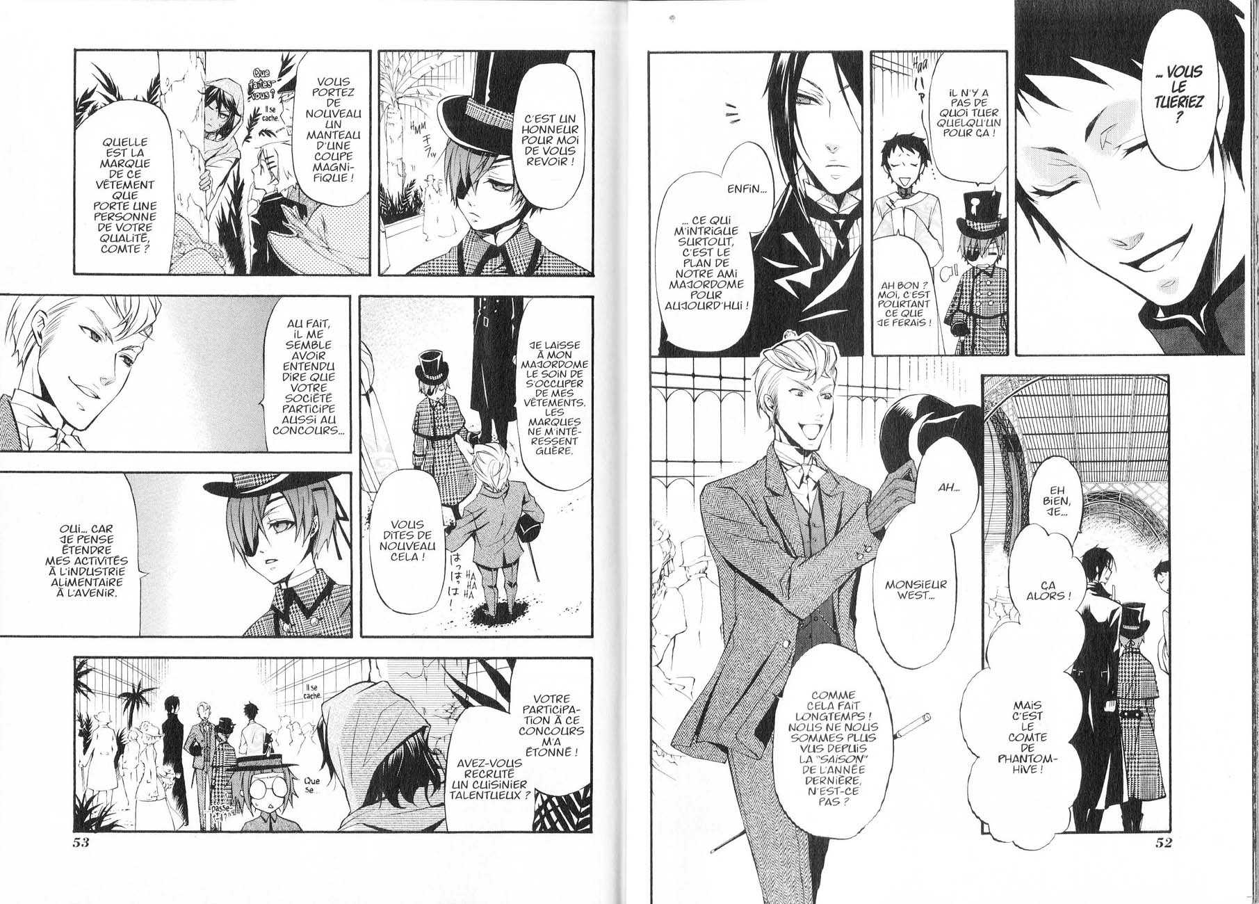 Read Black Butler FR Manga Online
