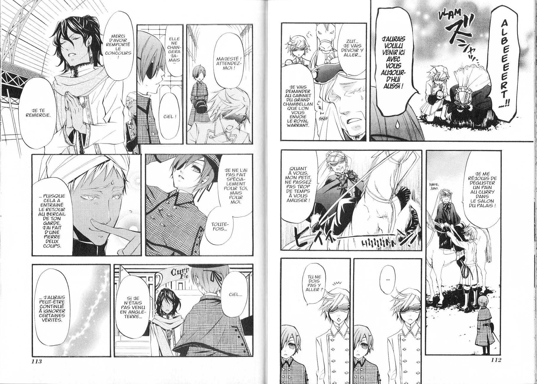 Read Black Butler FR Manga Online