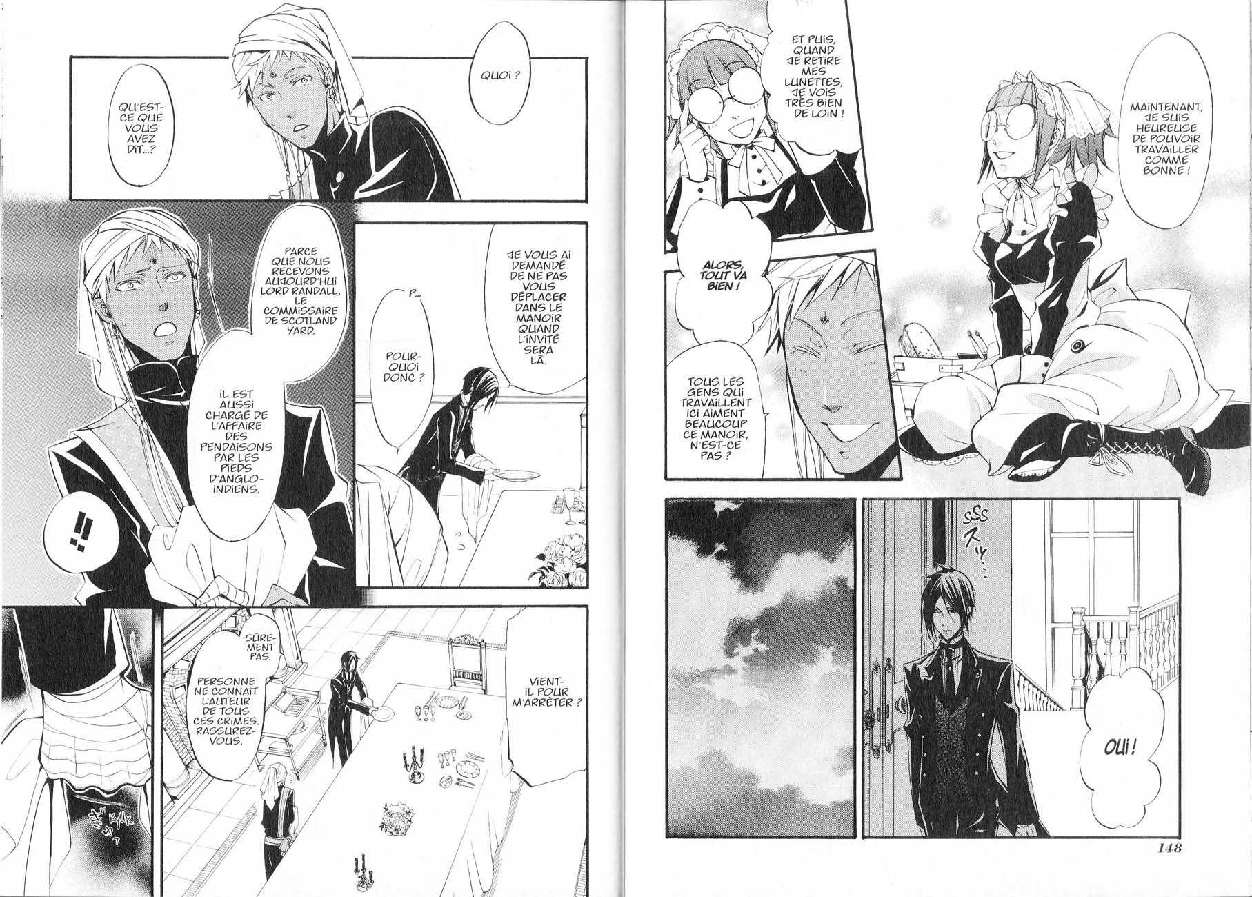 Read Black Butler FR Manga Online