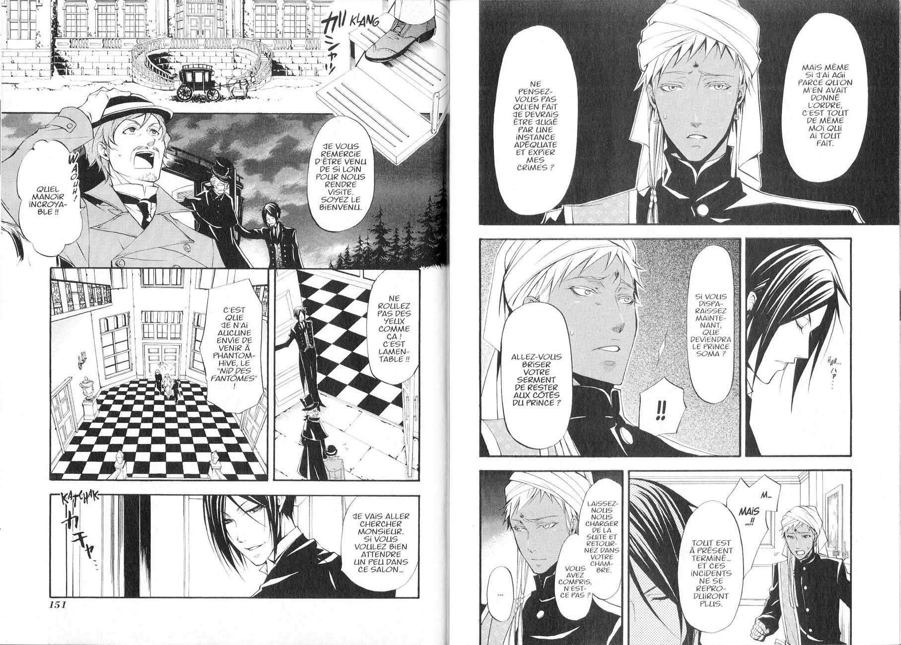 Read Black Butler FR Manga Online