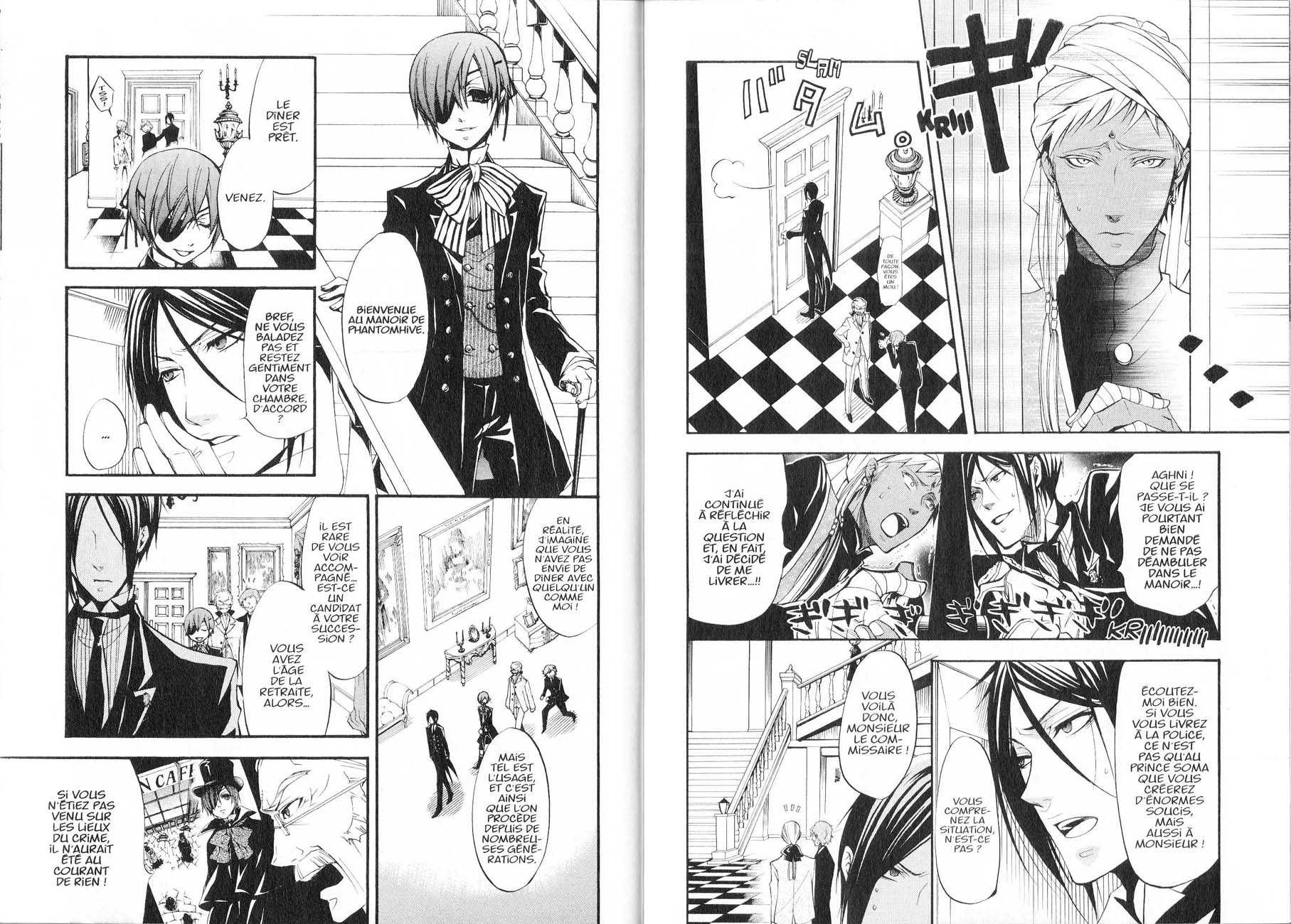 Read Black Butler FR Manga Online