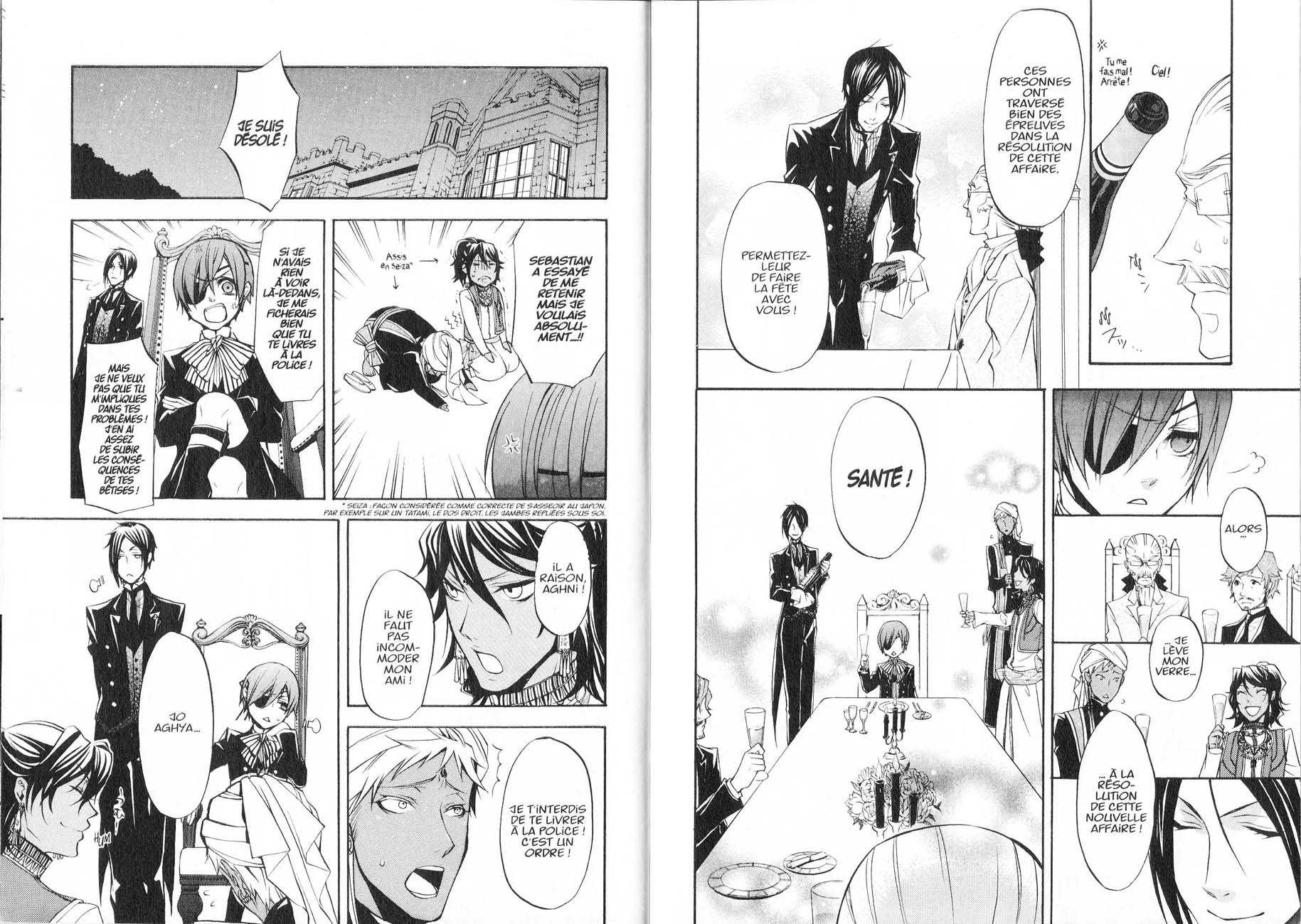 Read Black Butler FR Manga Online