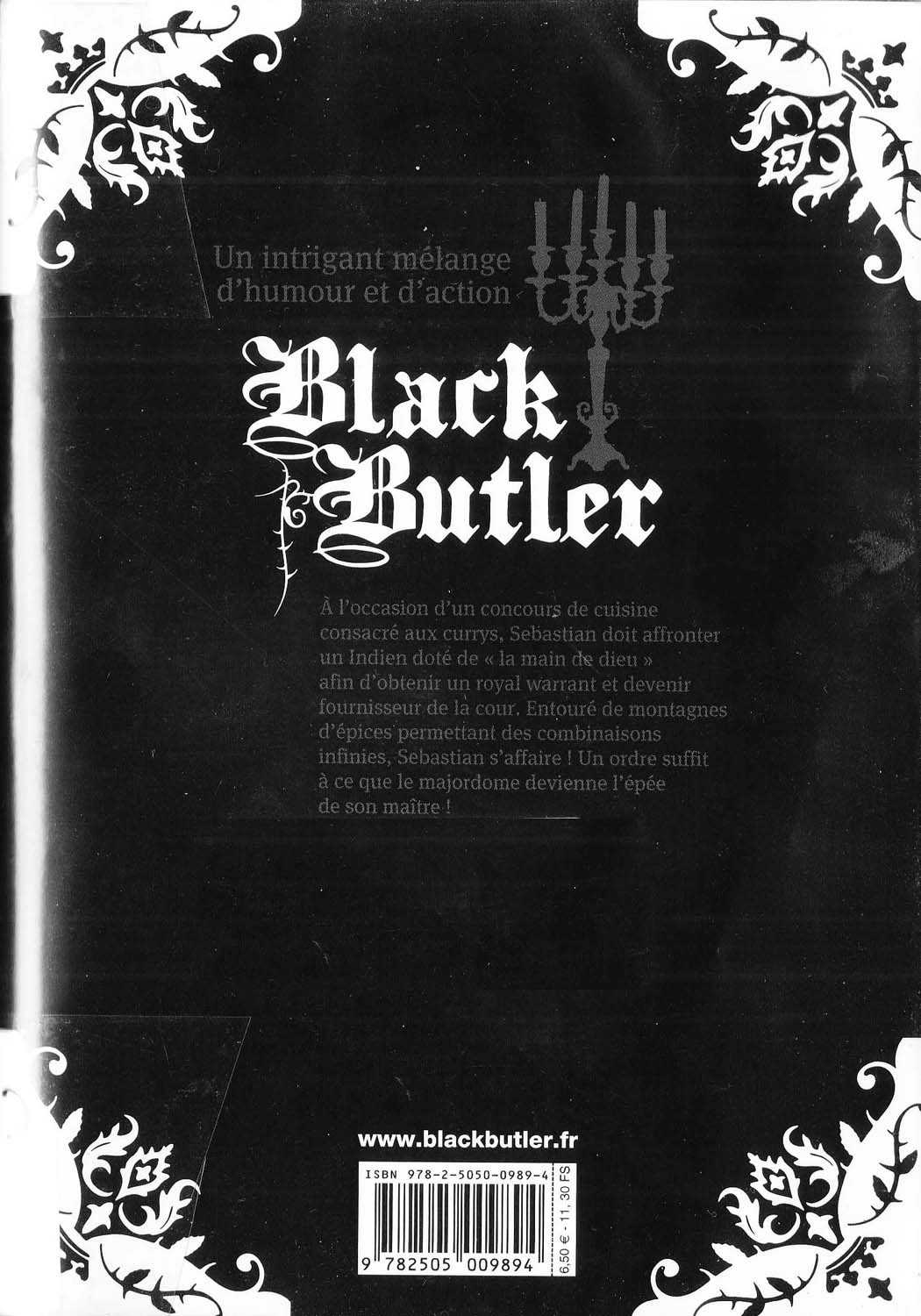 Read Black Butler FR Manga Online