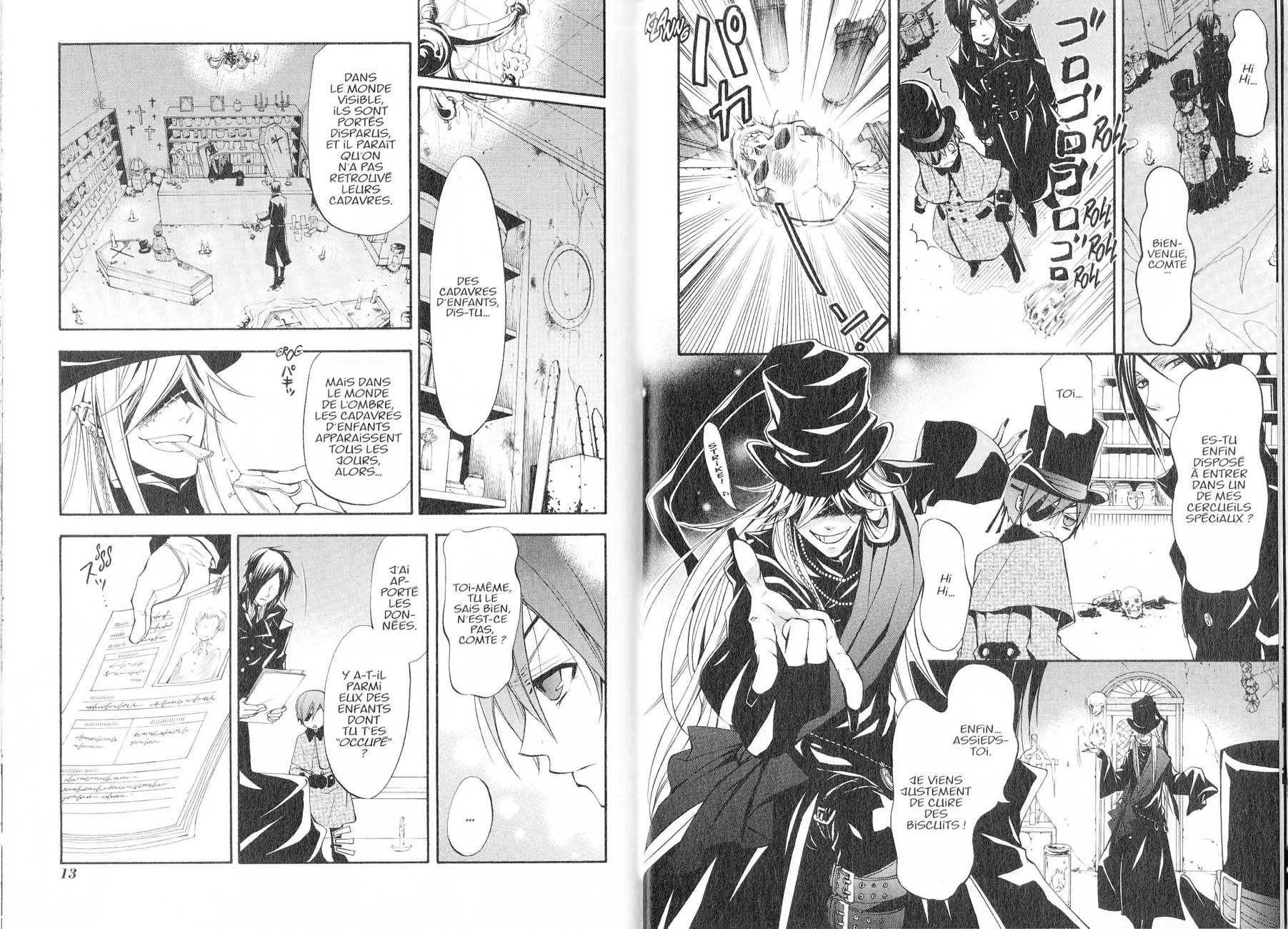 Read Black Butler FR Manga Online