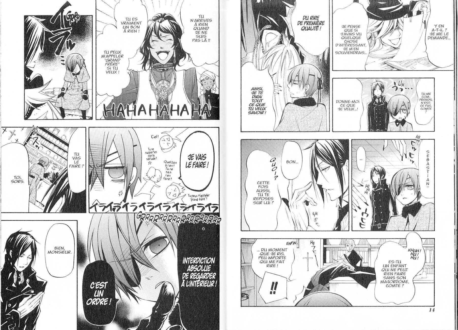Read Black Butler FR Manga Online