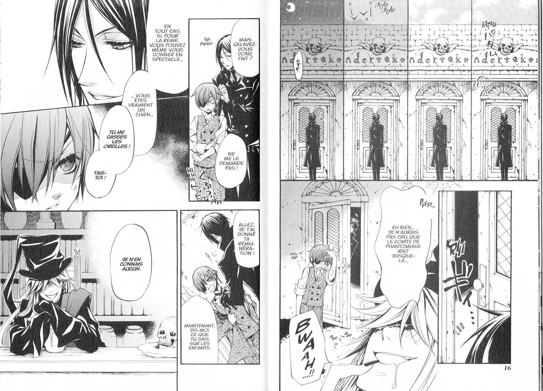 Read Black Butler FR Manga Online