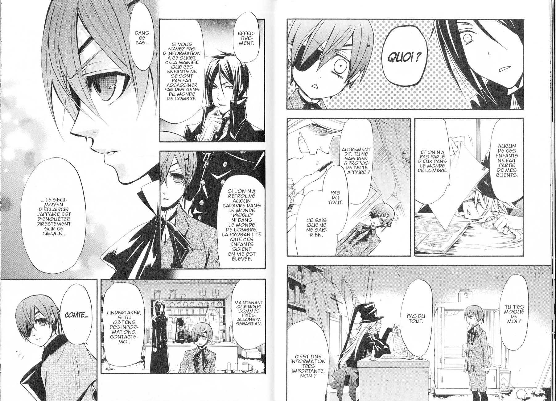 Read Black Butler FR Manga Online