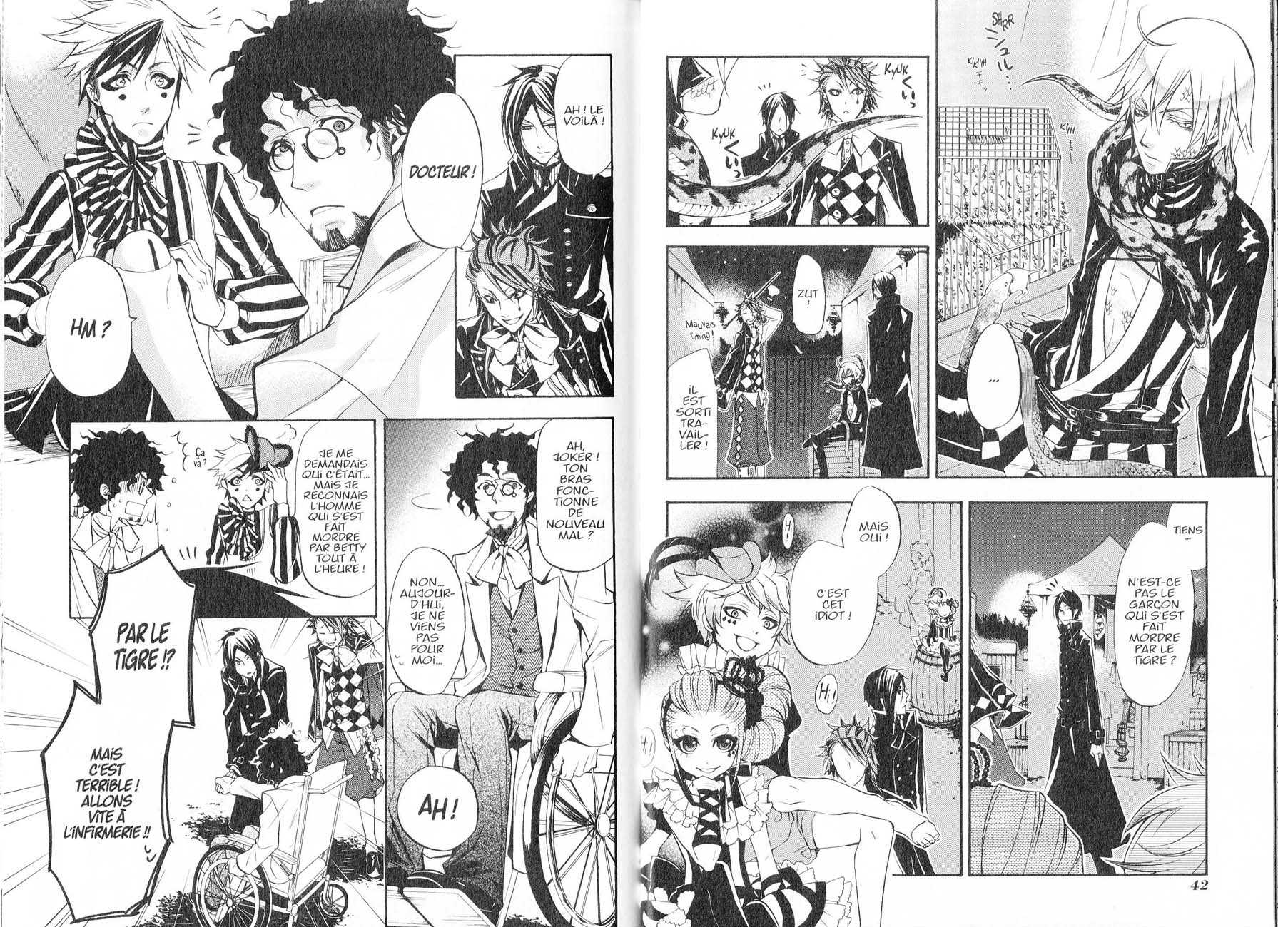 Read Black Butler FR Manga Online