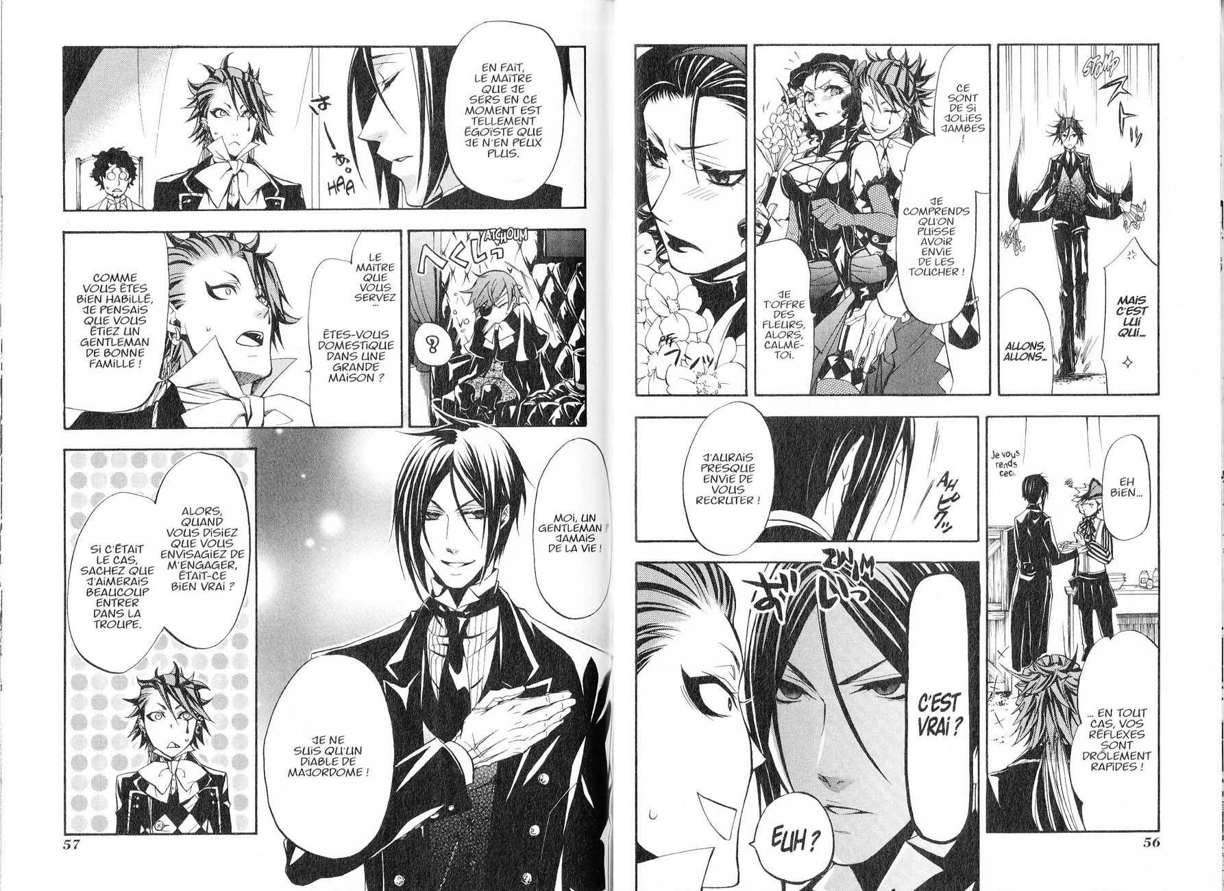Read Black Butler FR Manga Online
