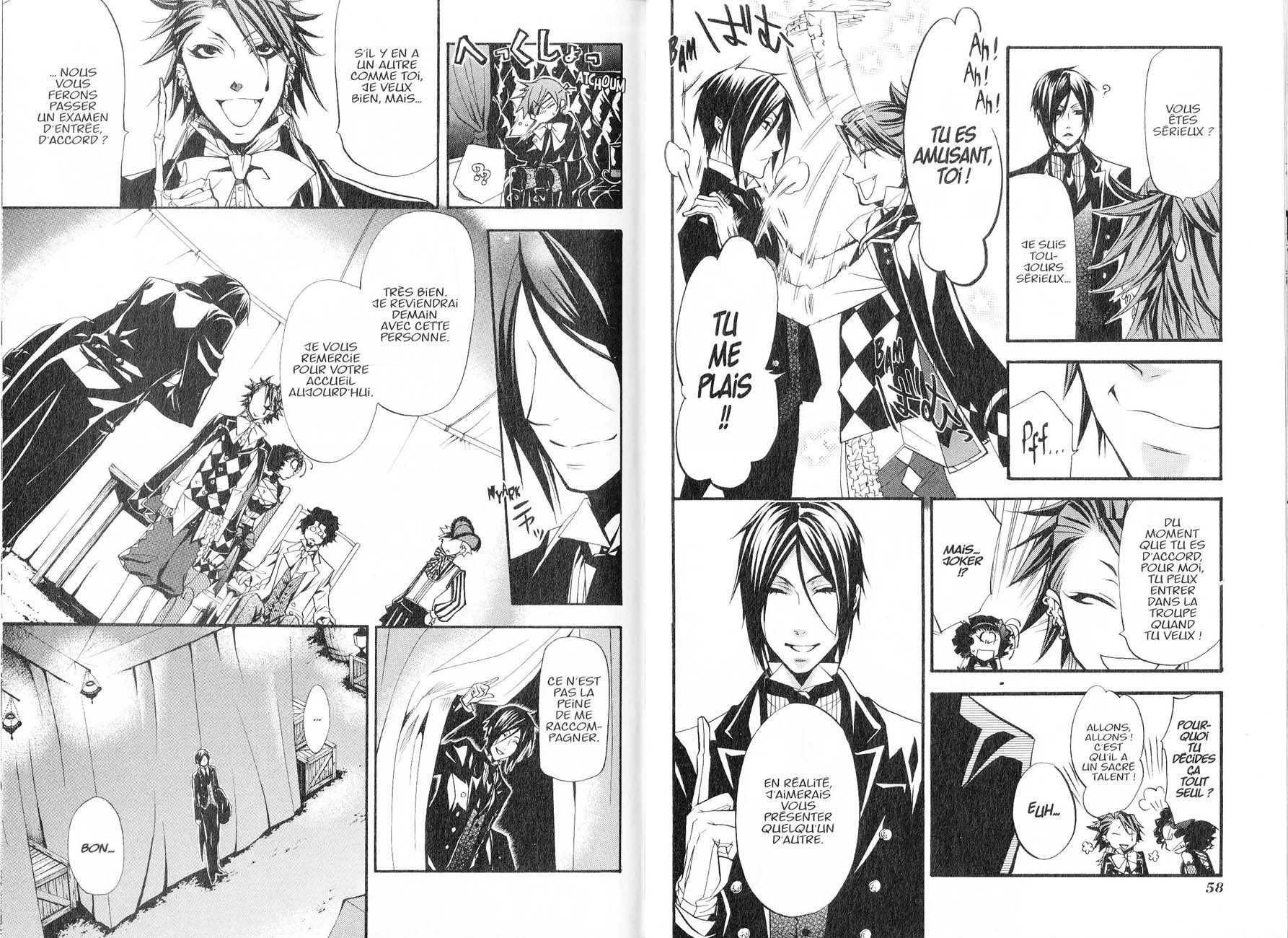 Read Black Butler FR Manga Online