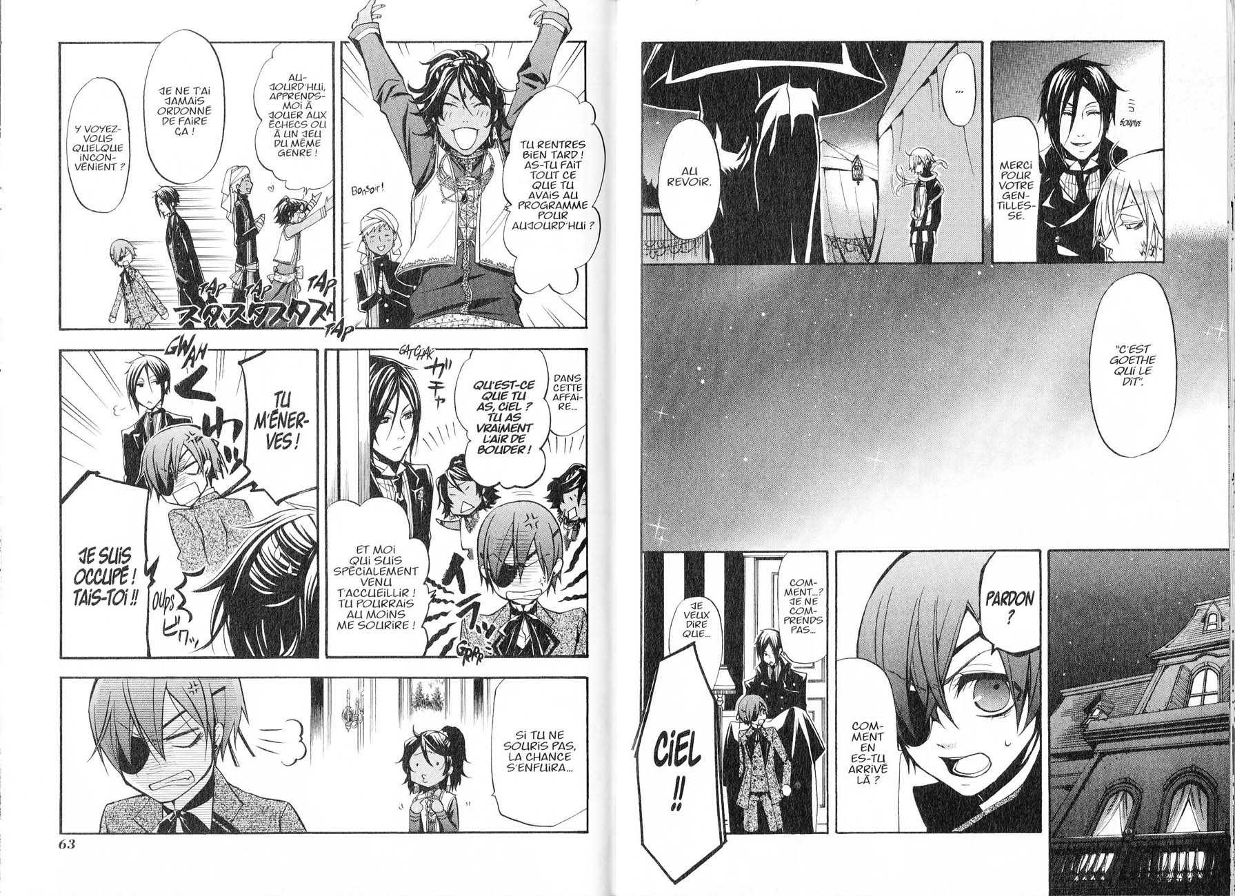 Read Black Butler FR Manga Online