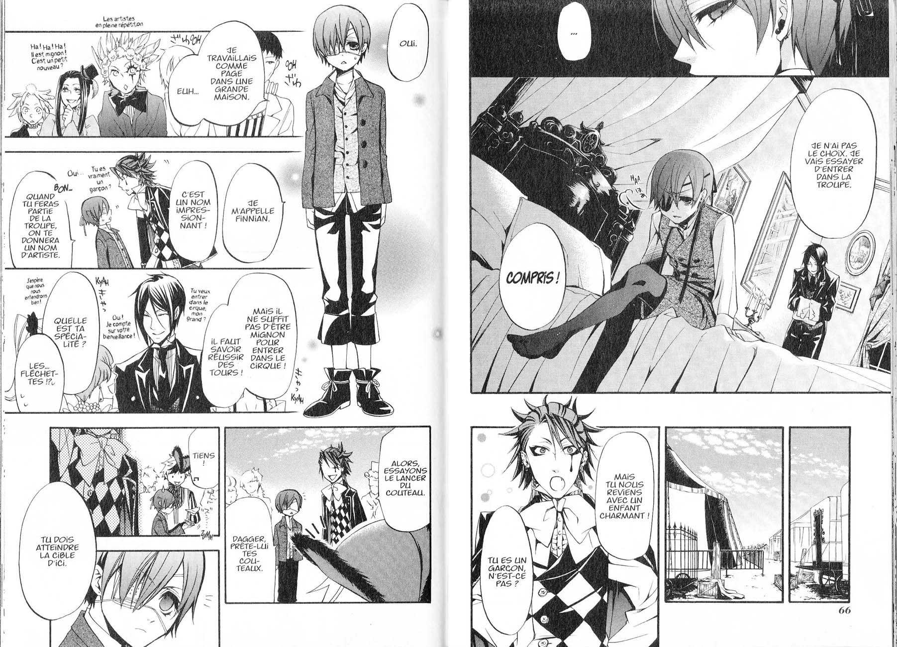 Read Black Butler FR Manga Online