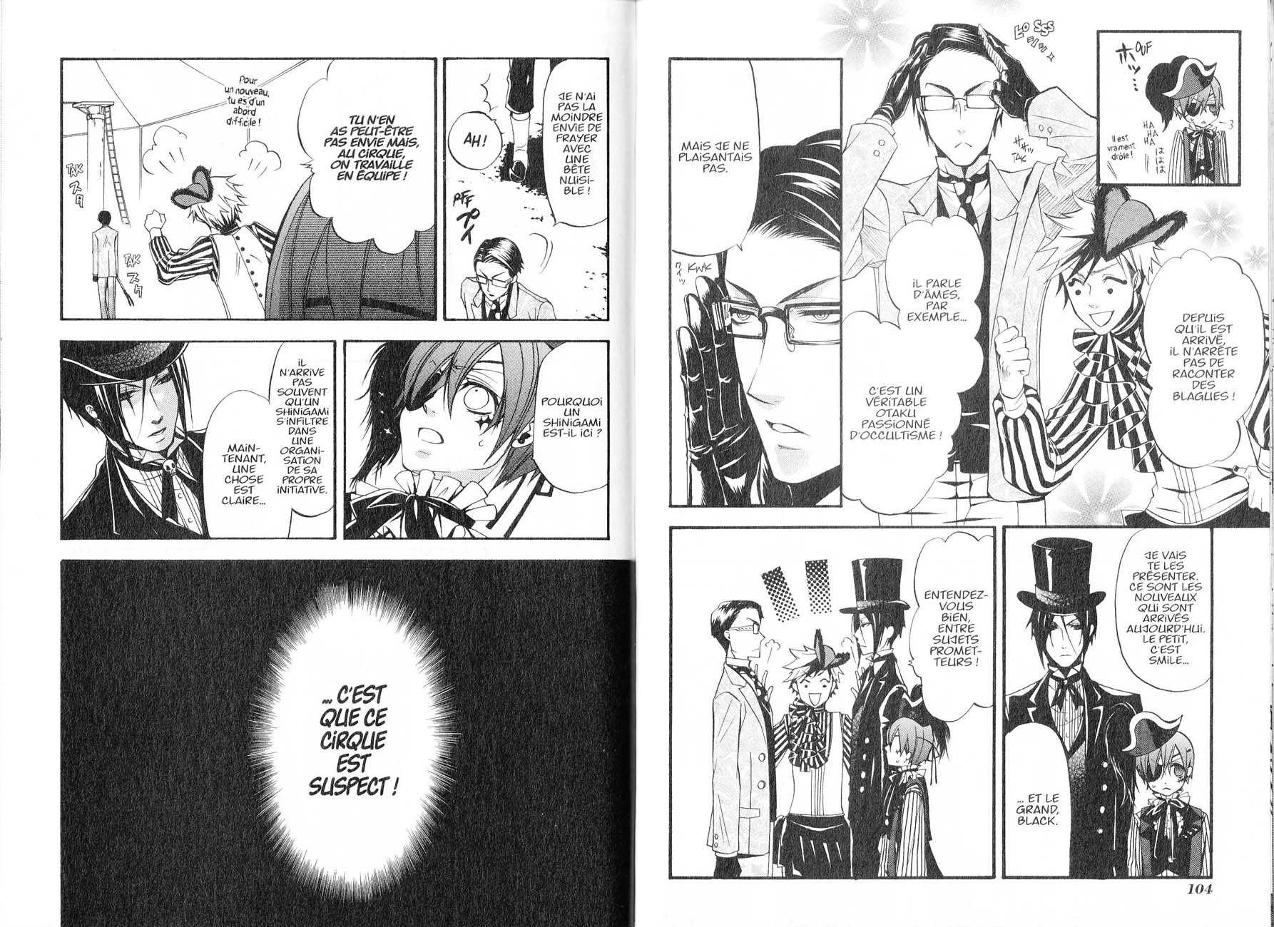 Read Black Butler FR Manga Online