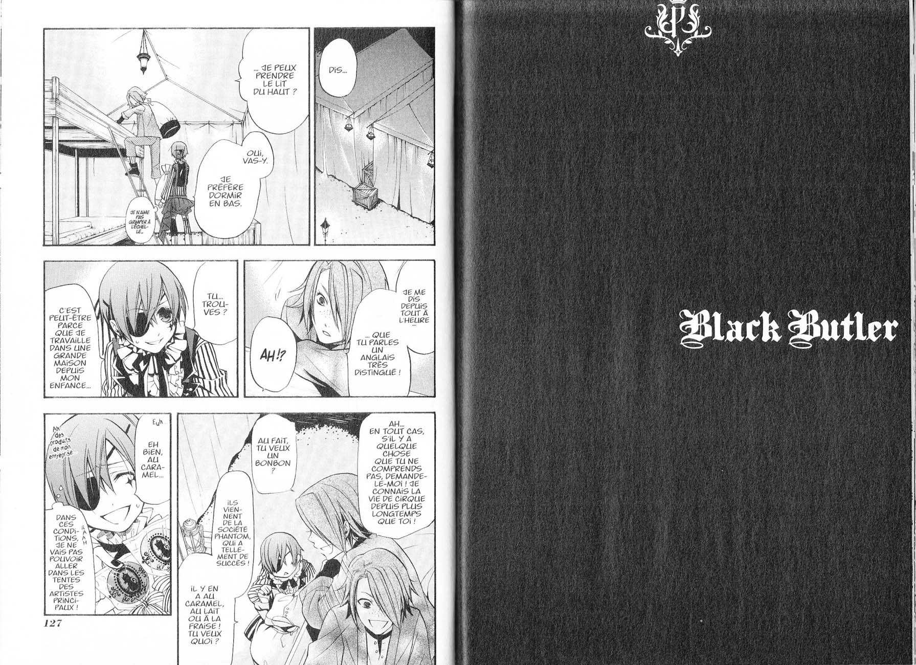 Read Black Butler FR Manga Online