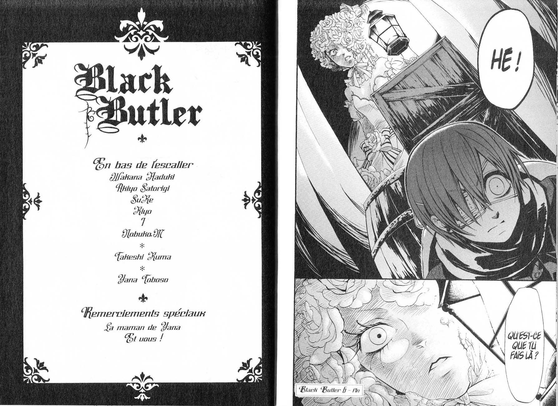 Read Black Butler FR Manga Online