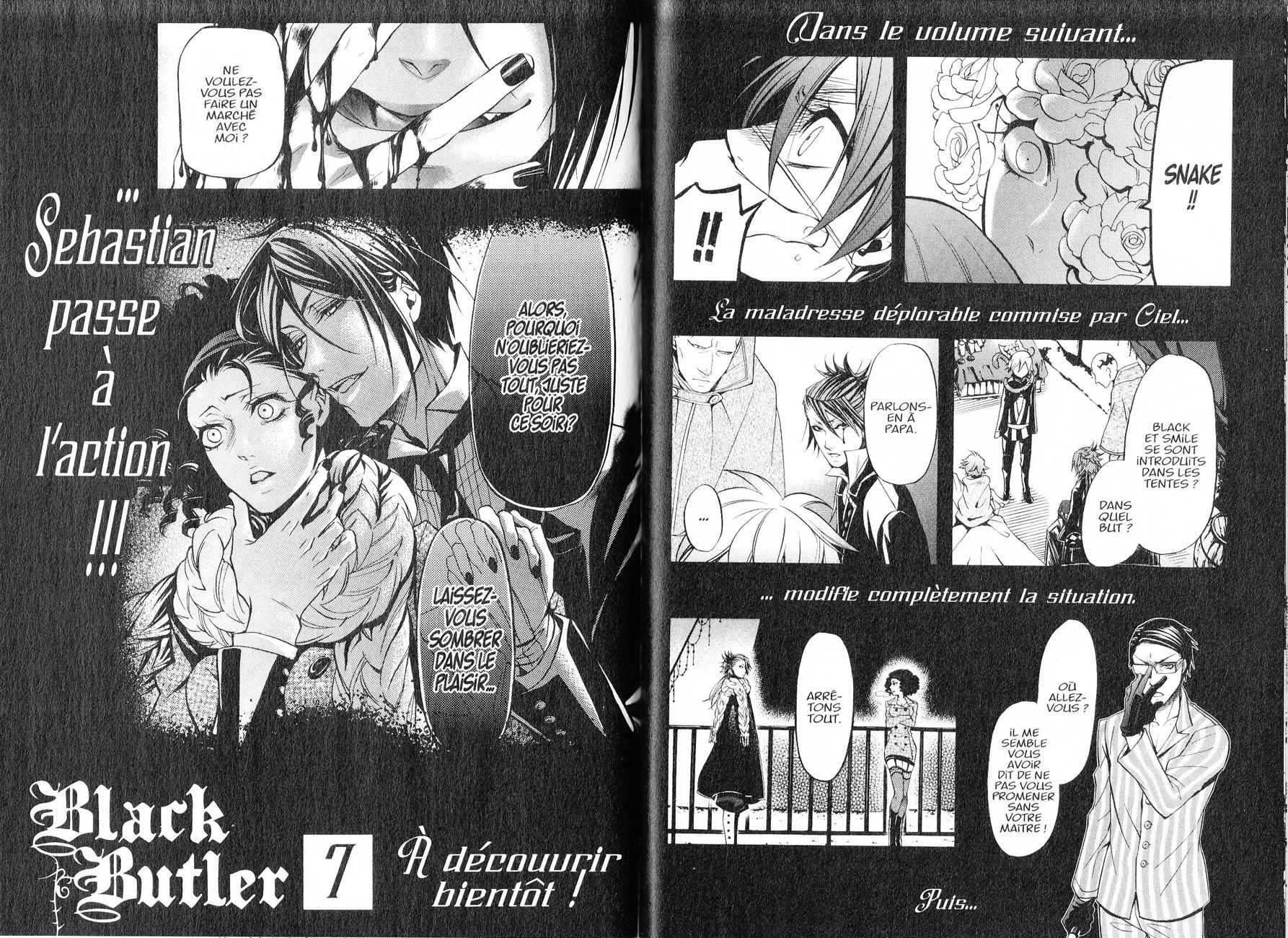 Read Black Butler FR Manga Online