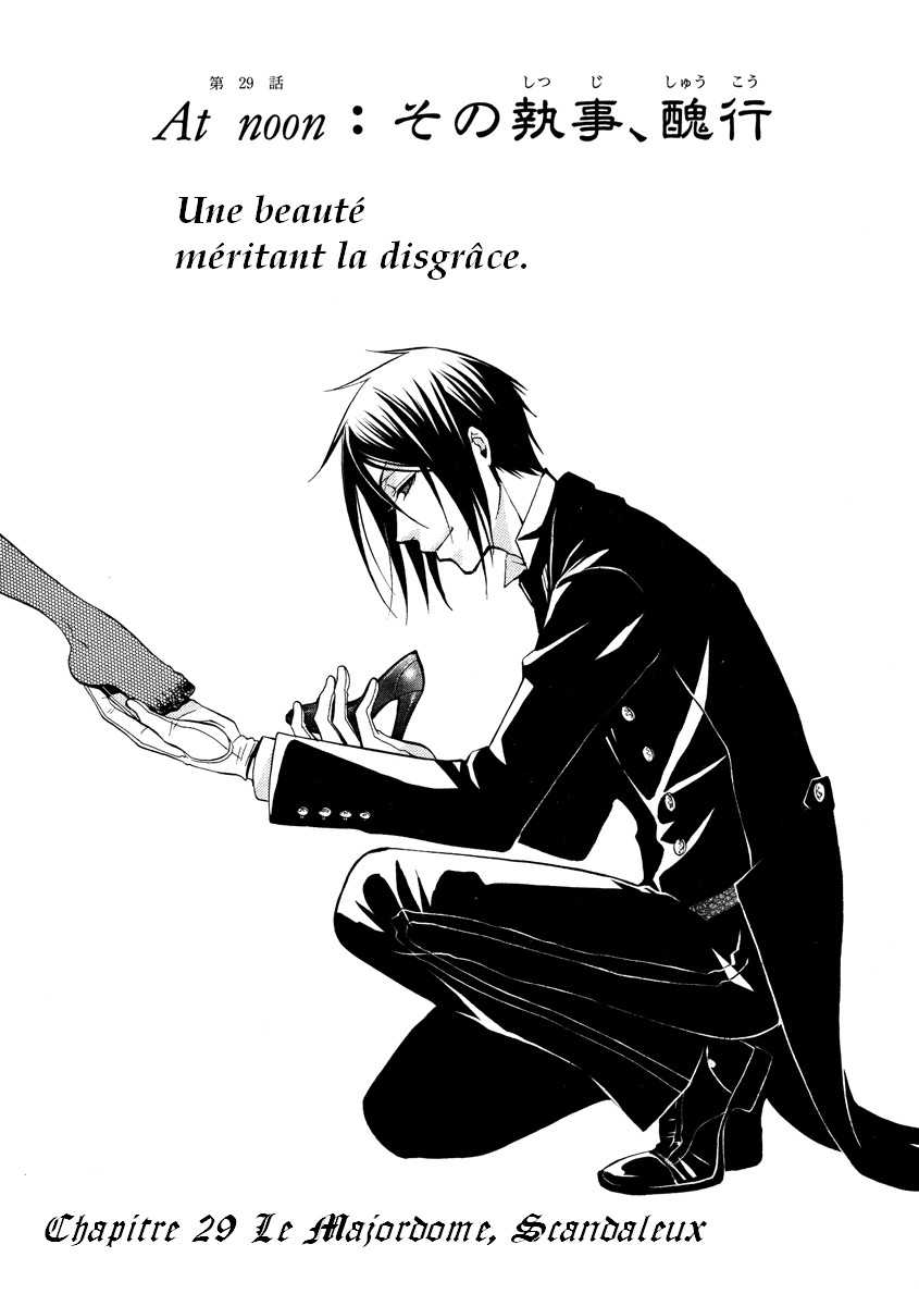 Read Black Butler FR Manga Online
