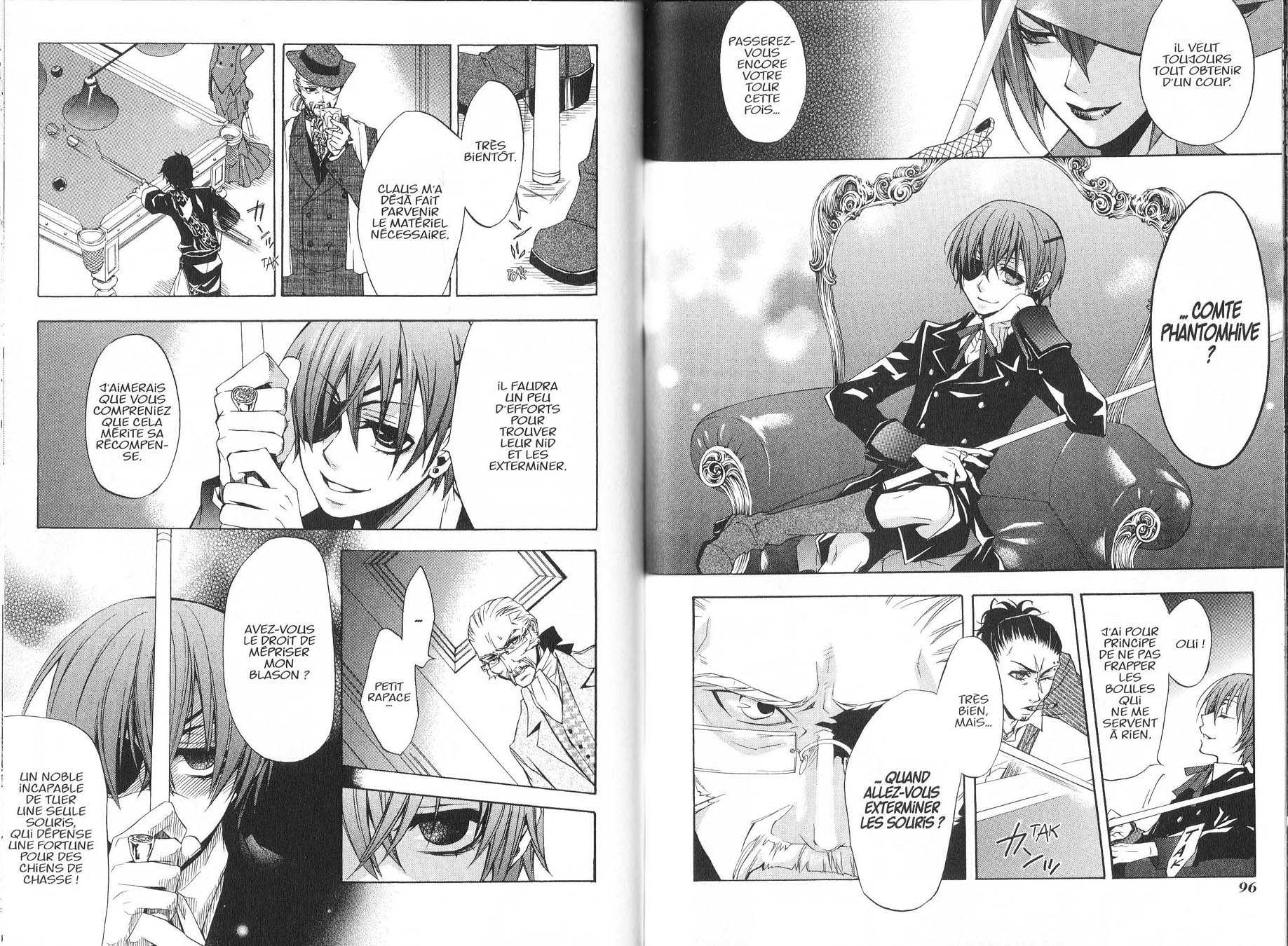 Read Black Butler FR Manga Online