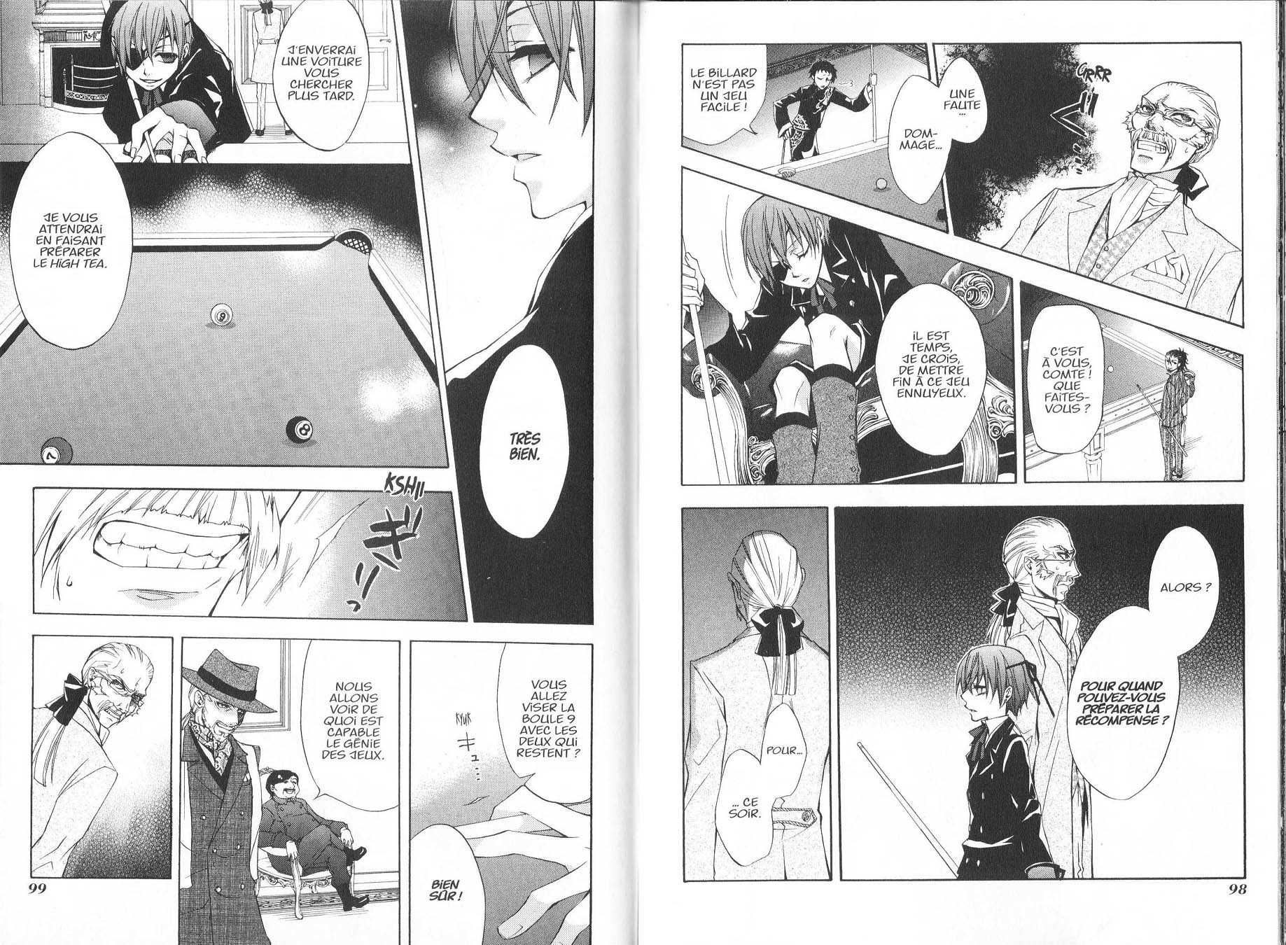 Read Black Butler FR Manga Online