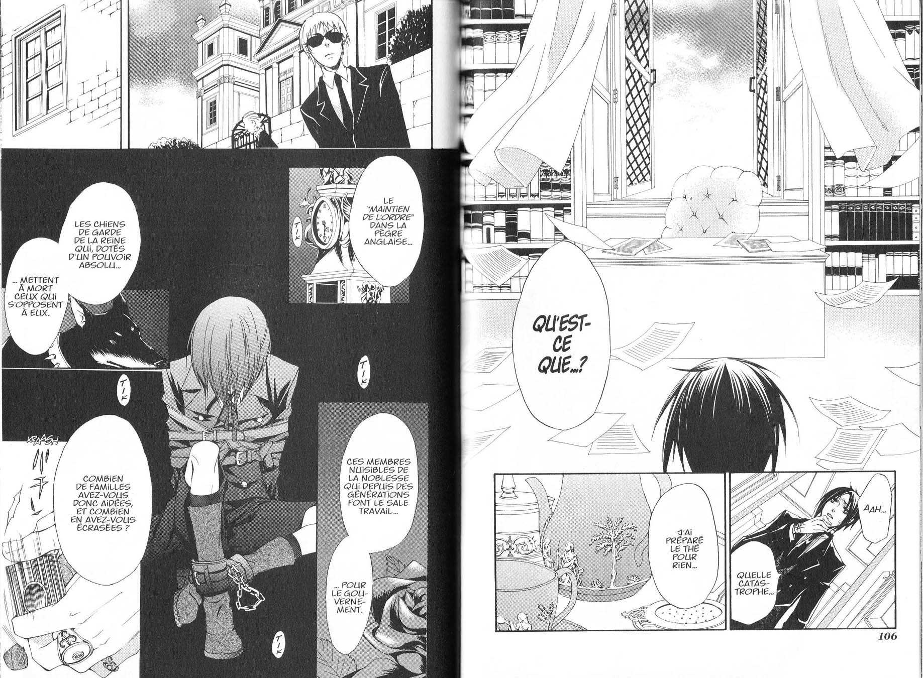 Read Black Butler FR Manga Online