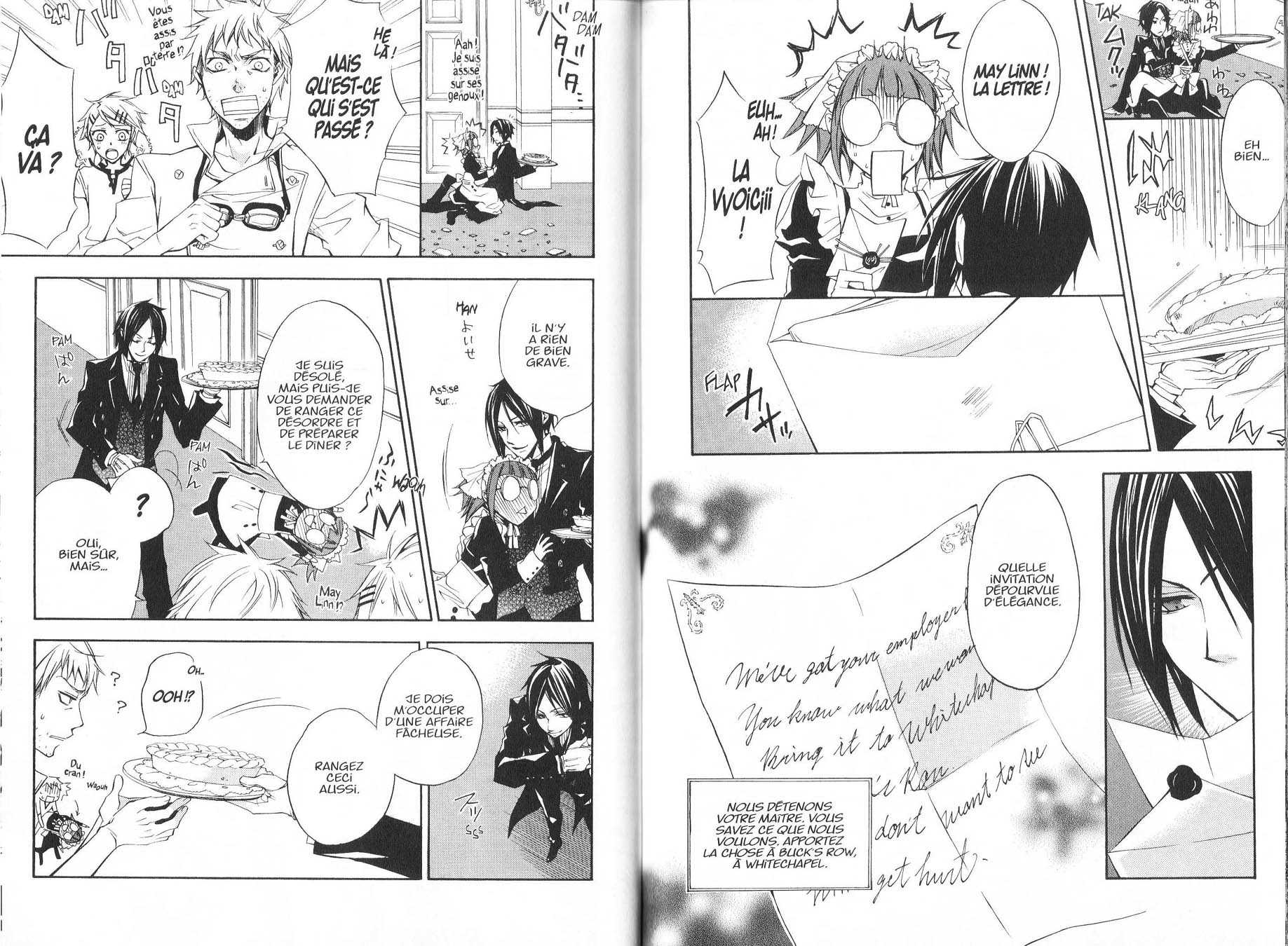 Read Black Butler FR Manga Online