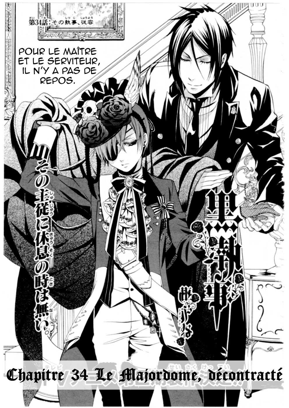 Read Black Butler FR Manga Online