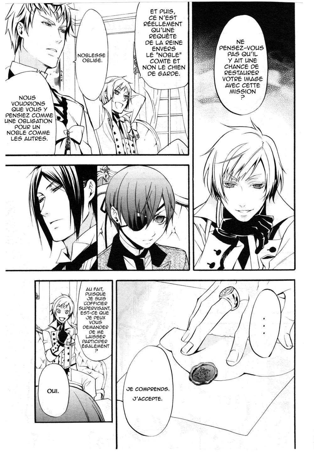 Read Black Butler FR Manga Online
