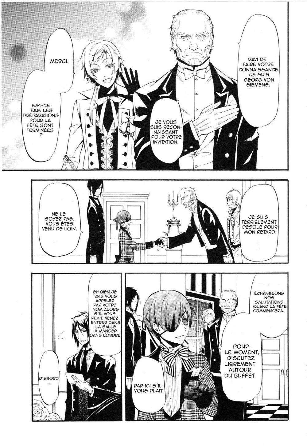 Read Black Butler FR Manga Online
