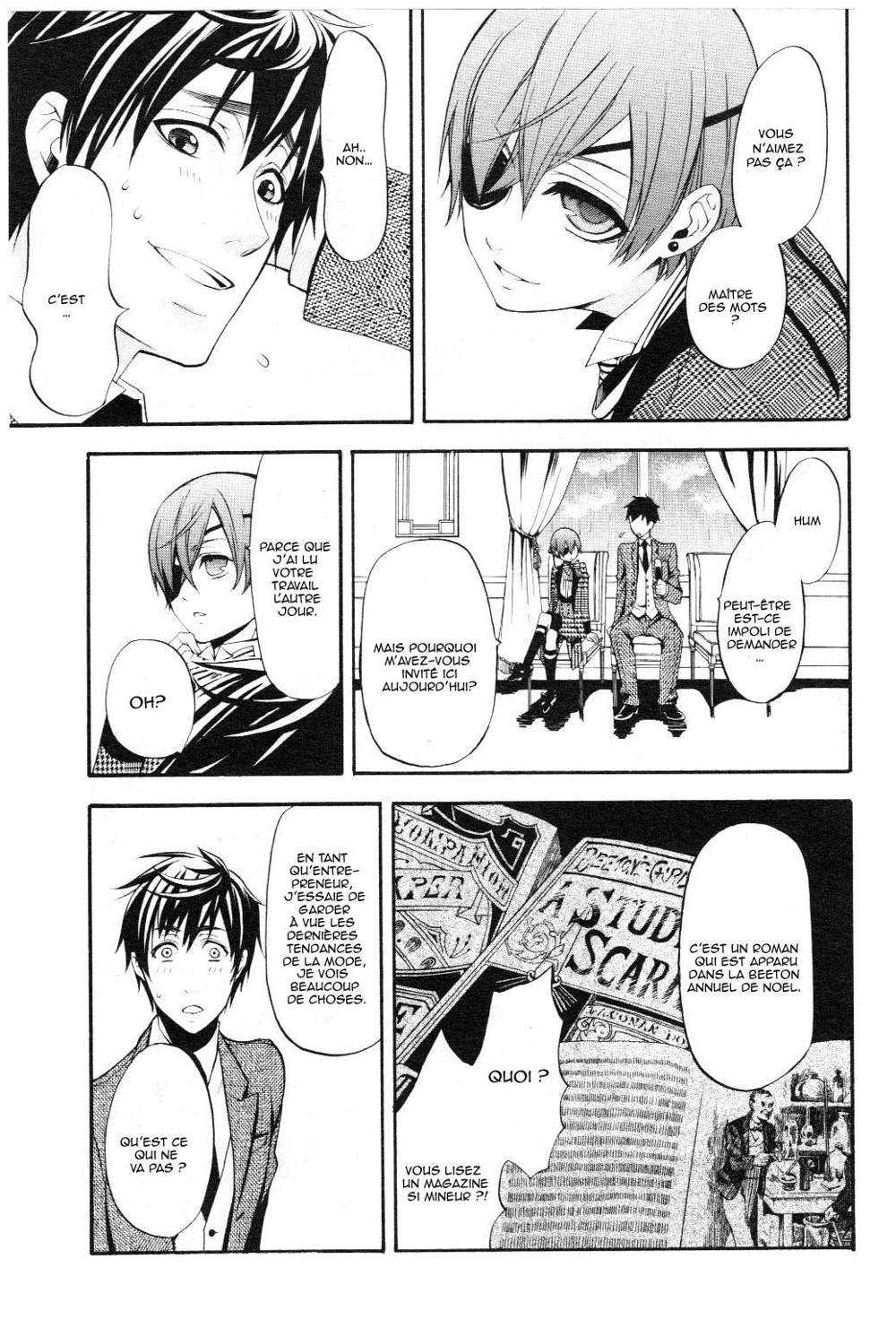 Read Black Butler FR Manga Online