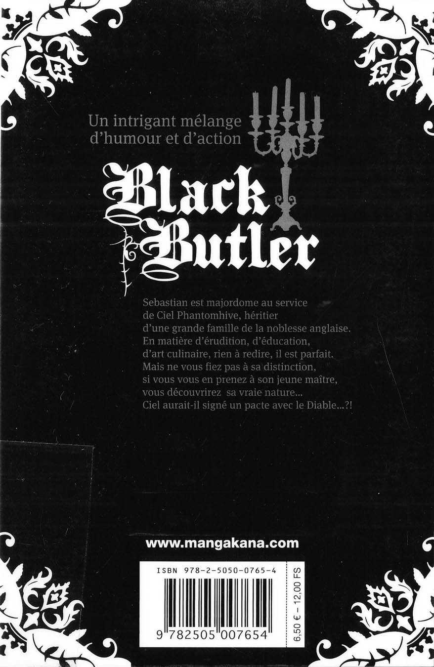 Read Black Butler FR Manga Online