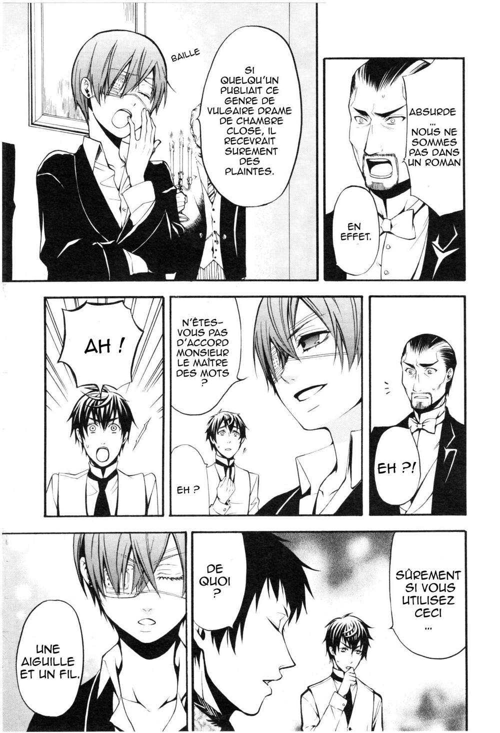 Read Black Butler FR Manga Online