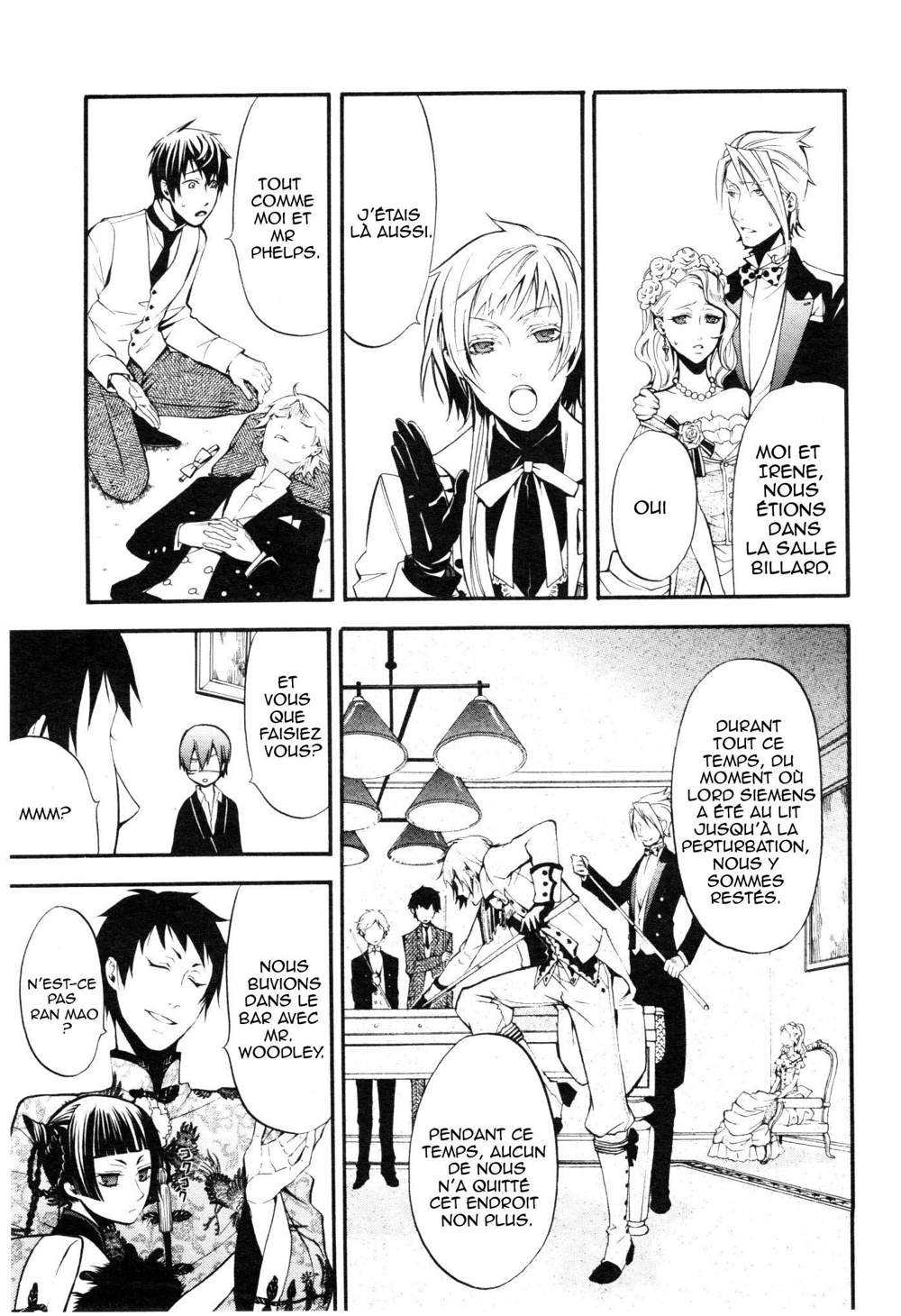 Read Black Butler FR Manga Online