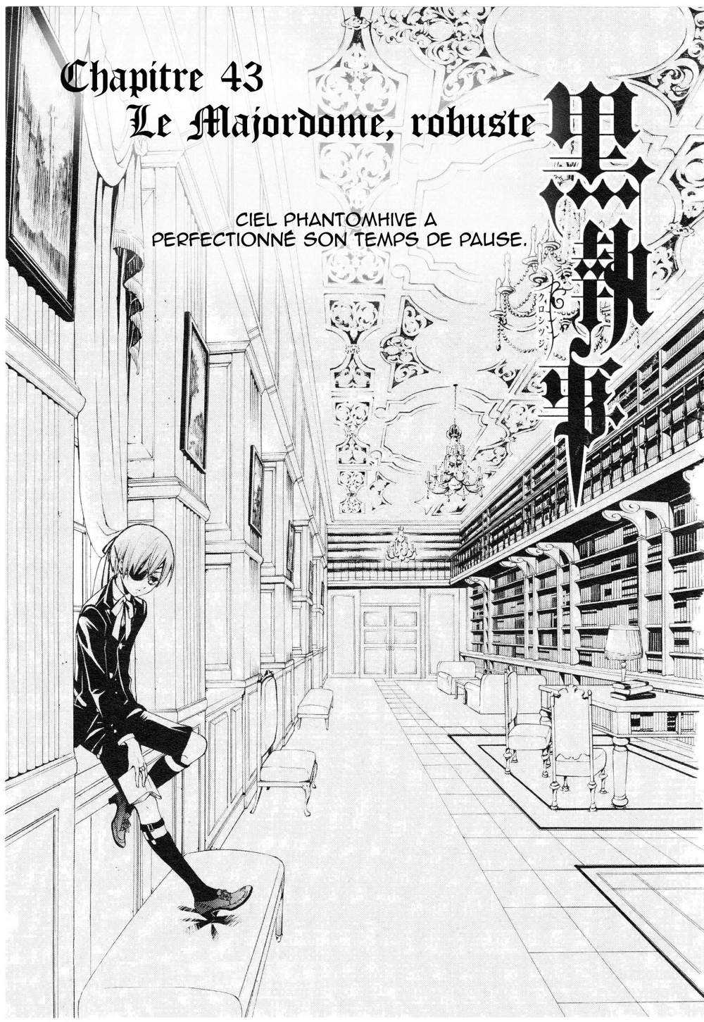 Read Black Butler FR Manga Online