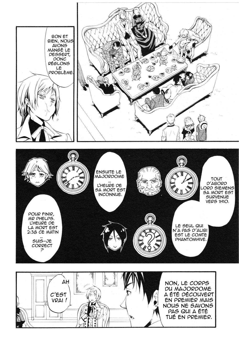 Read Black Butler FR Manga Online