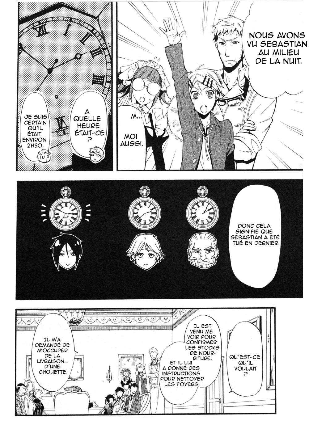 Read Black Butler FR Manga Online