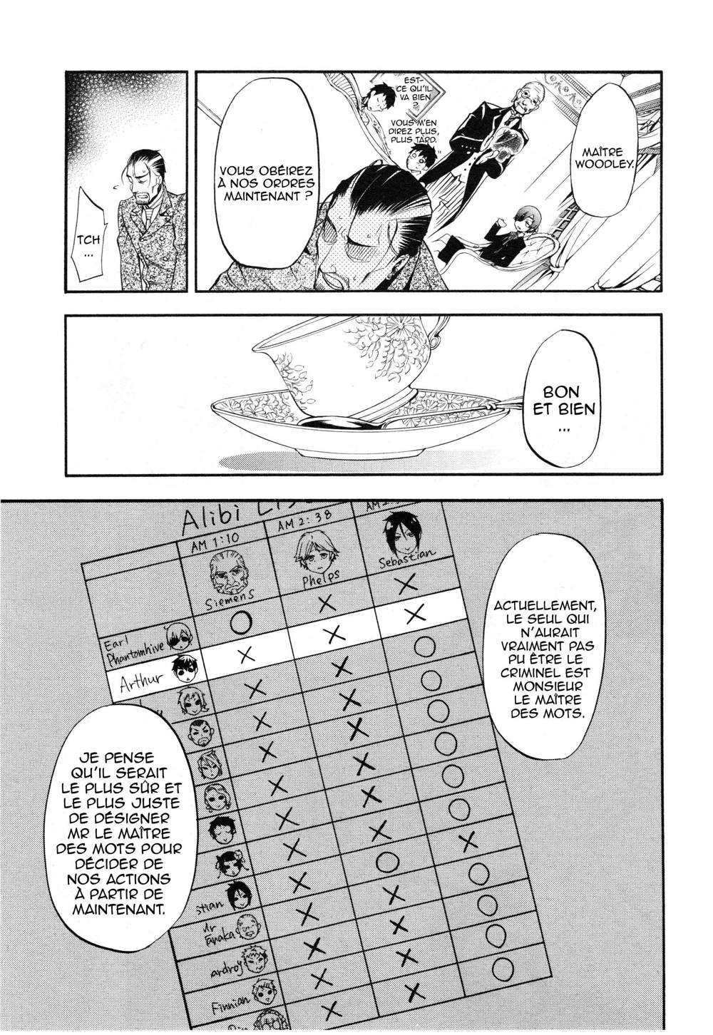 Read Black Butler FR Manga Online