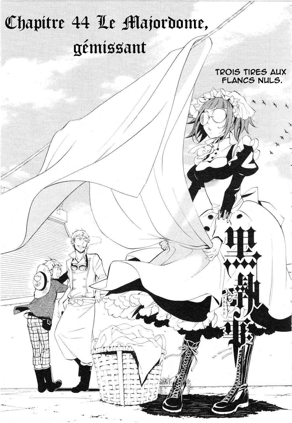 Read Black Butler FR Manga Online