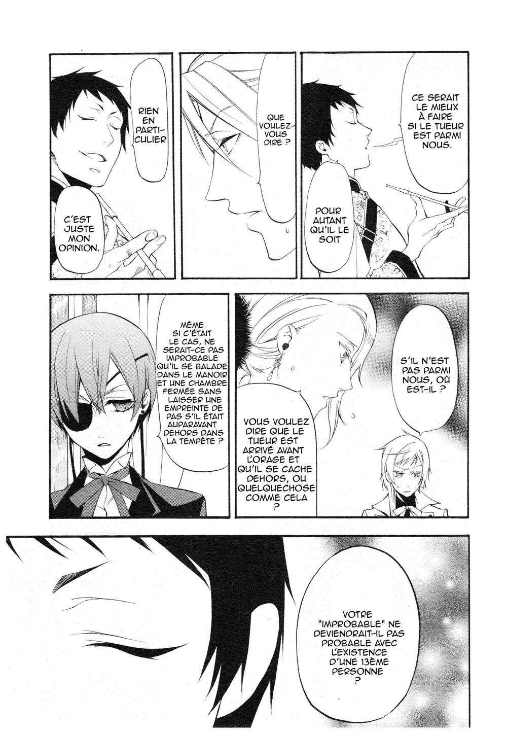 Read Black Butler FR Manga Online