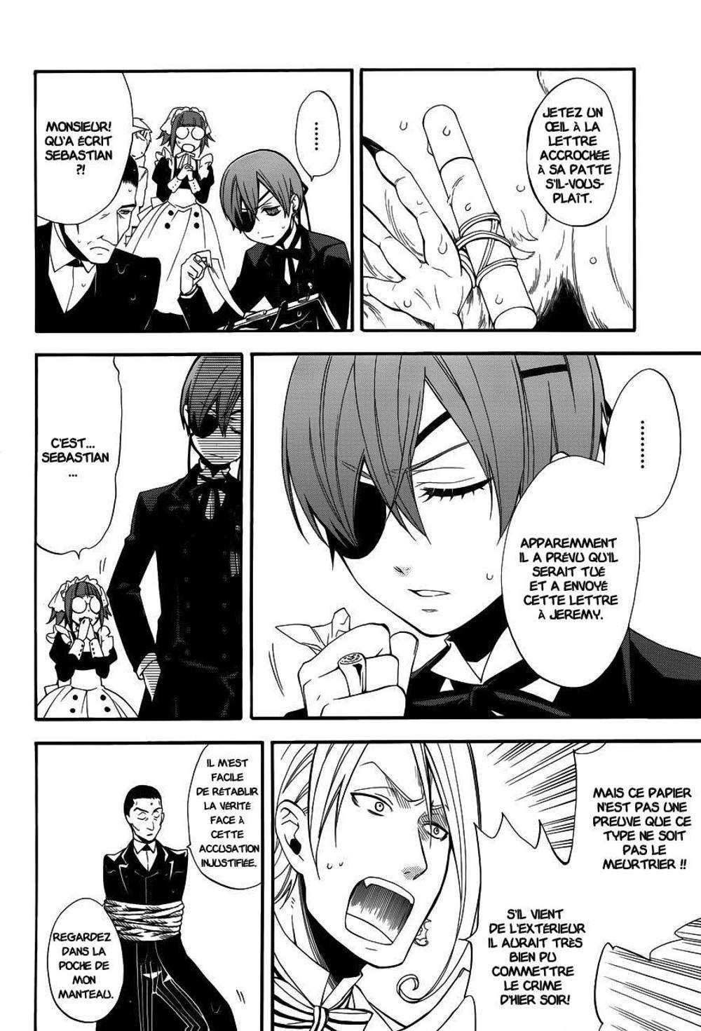 Read Black Butler FR Manga Online