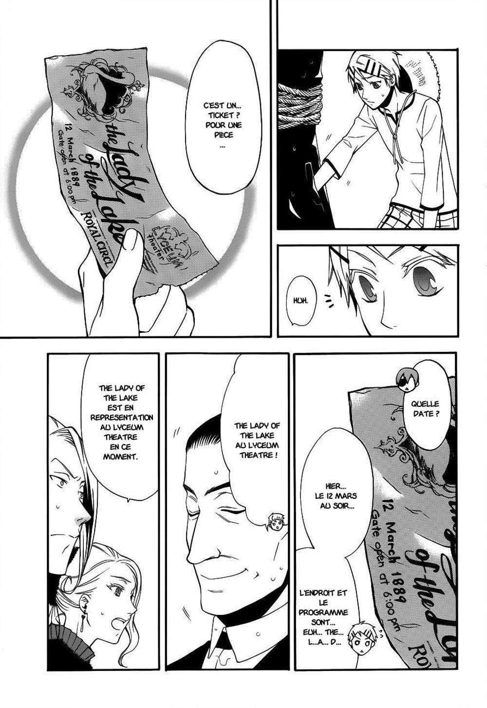 Read Black Butler FR Manga Online