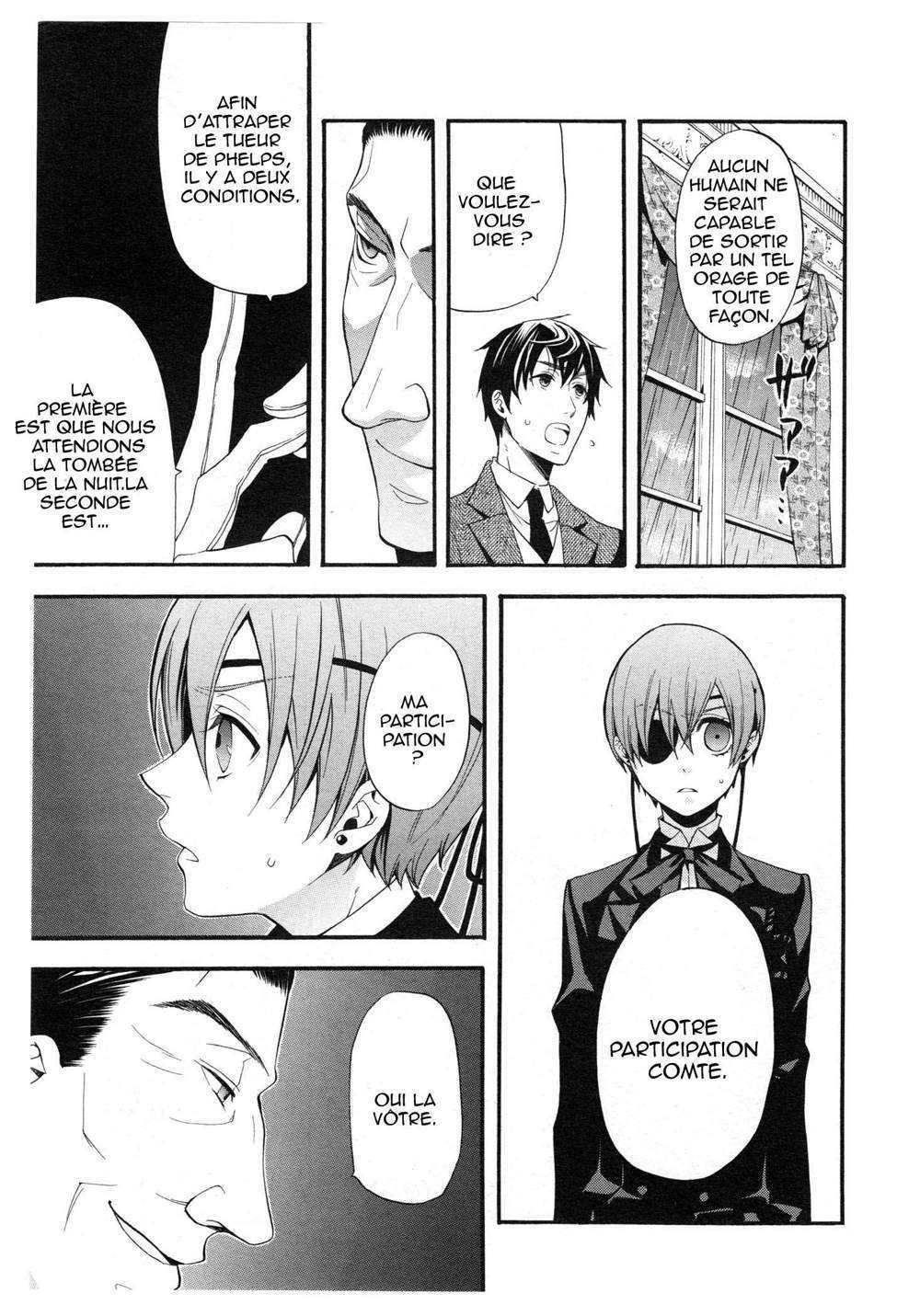 Read Black Butler FR Manga Online