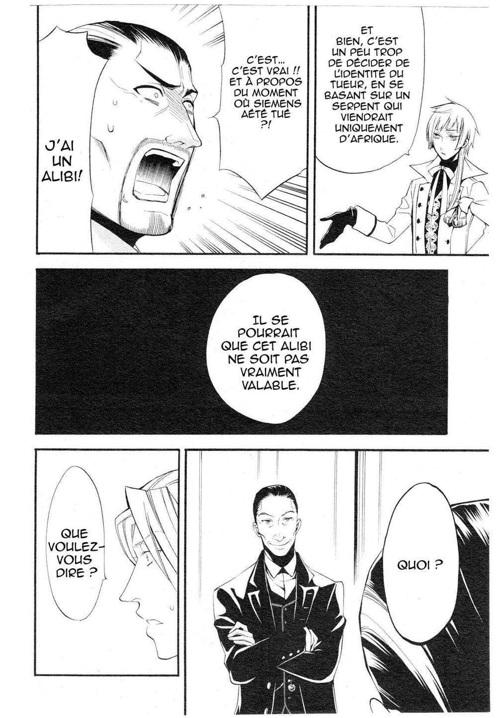 Read Black Butler FR Manga Online