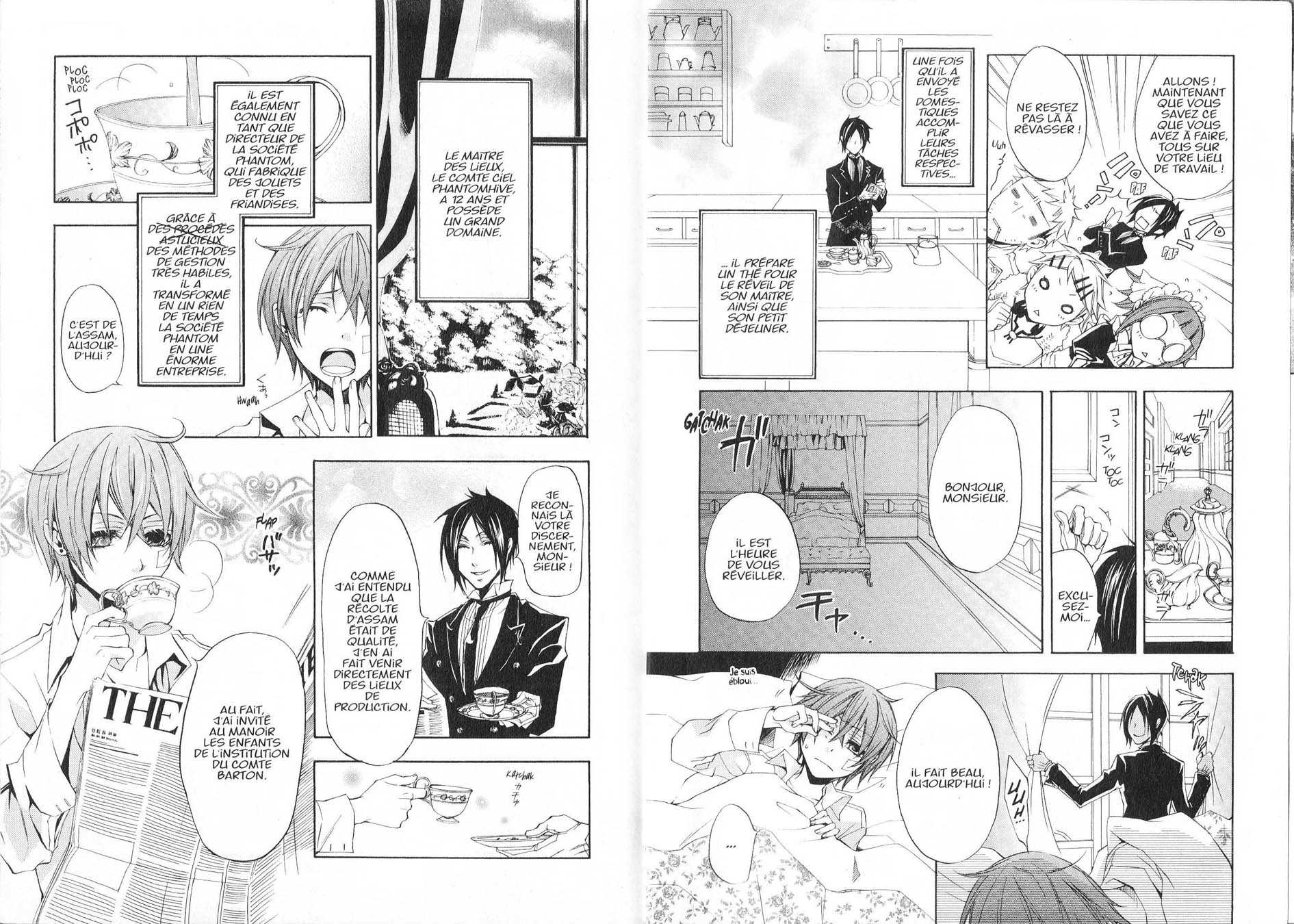 Read Black Butler FR Manga Online