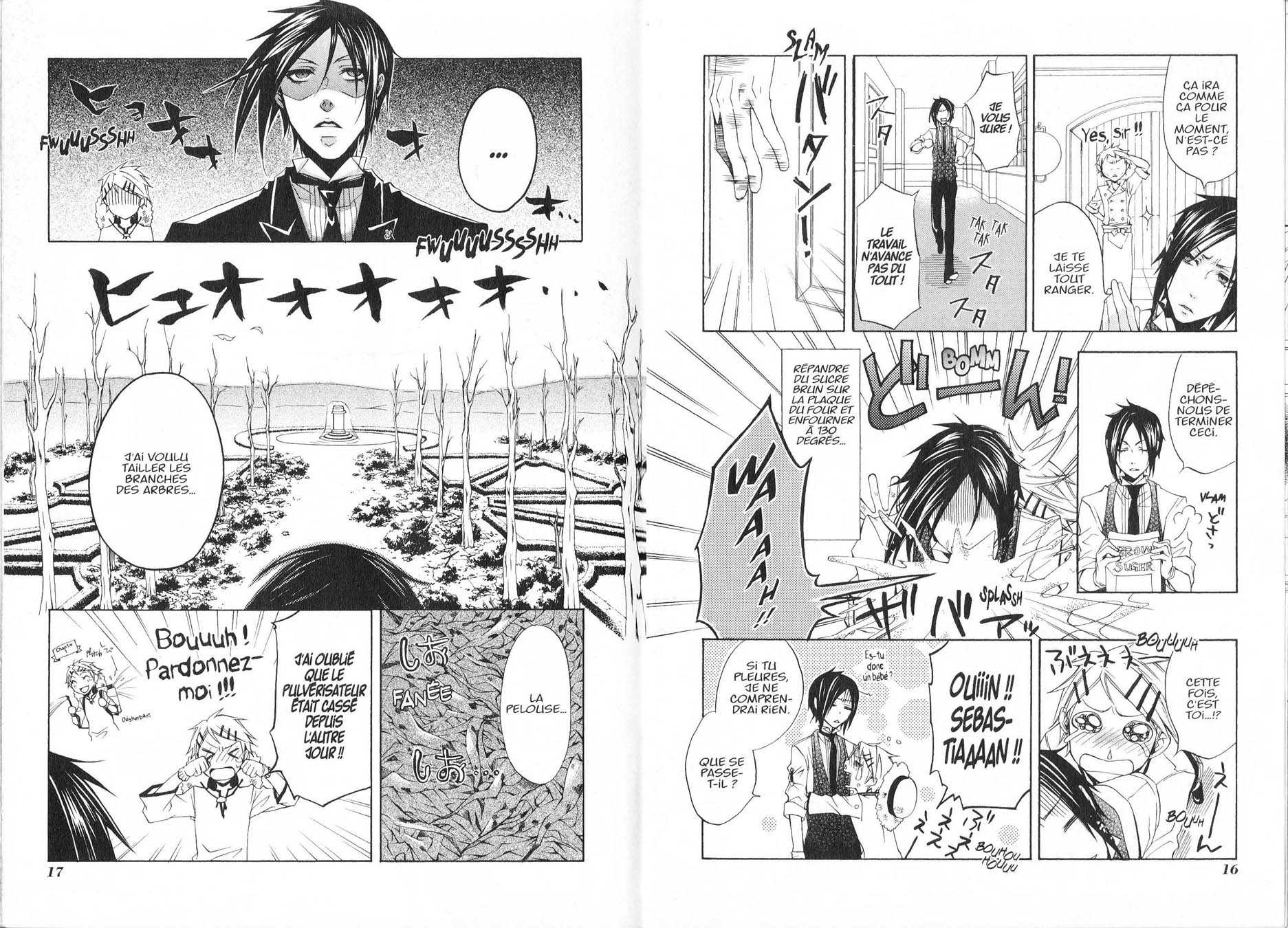 Read Black Butler FR Manga Online