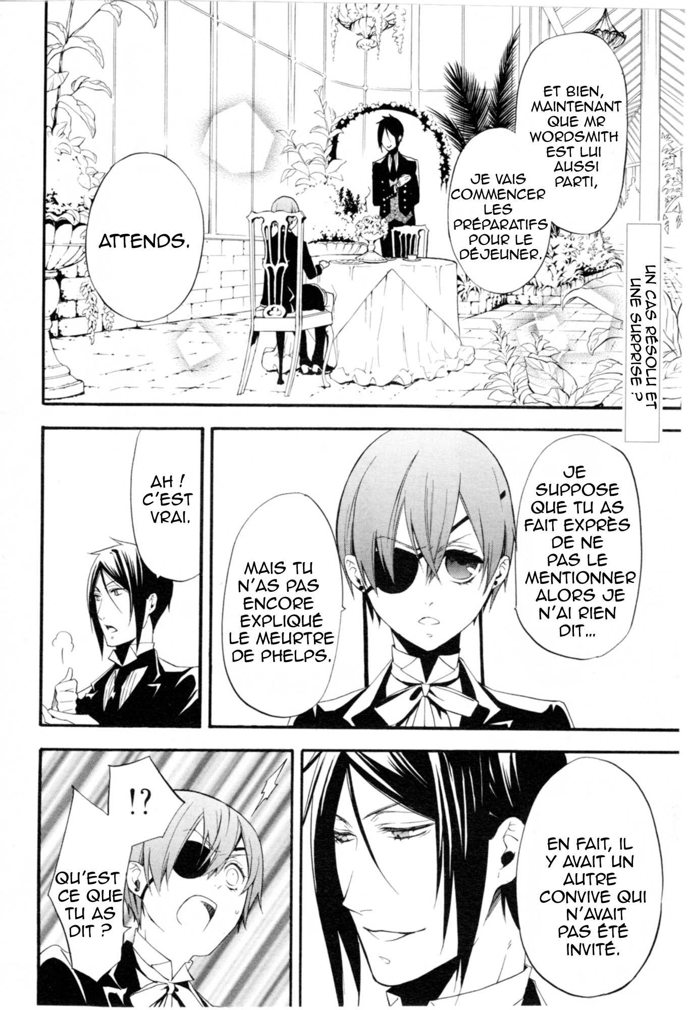 Read Black Butler FR Manga Online