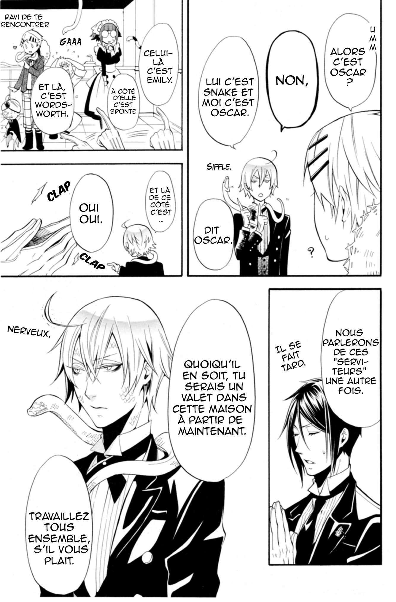 Read Black Butler FR Manga Online