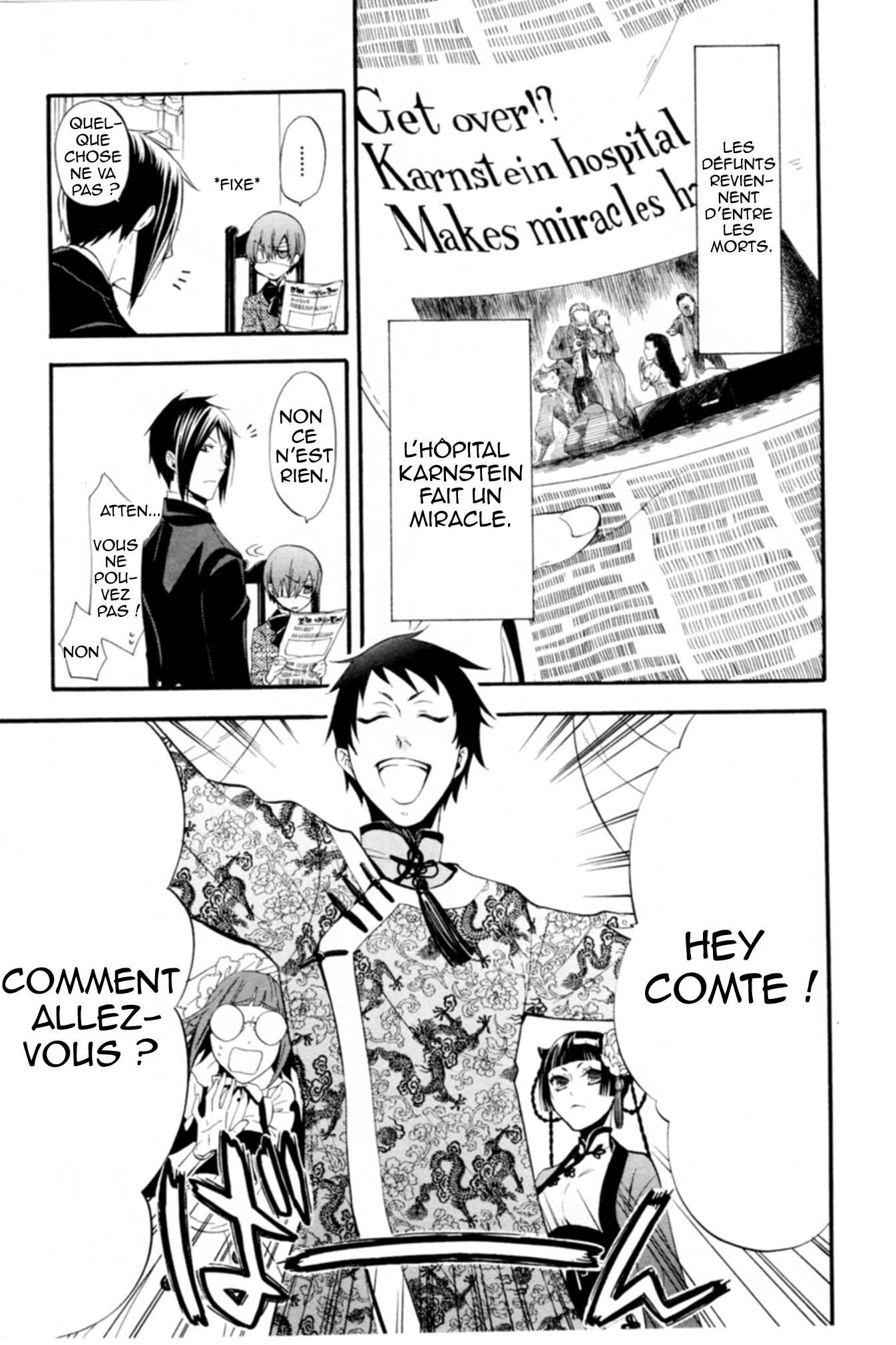 Read Black Butler FR Manga Online