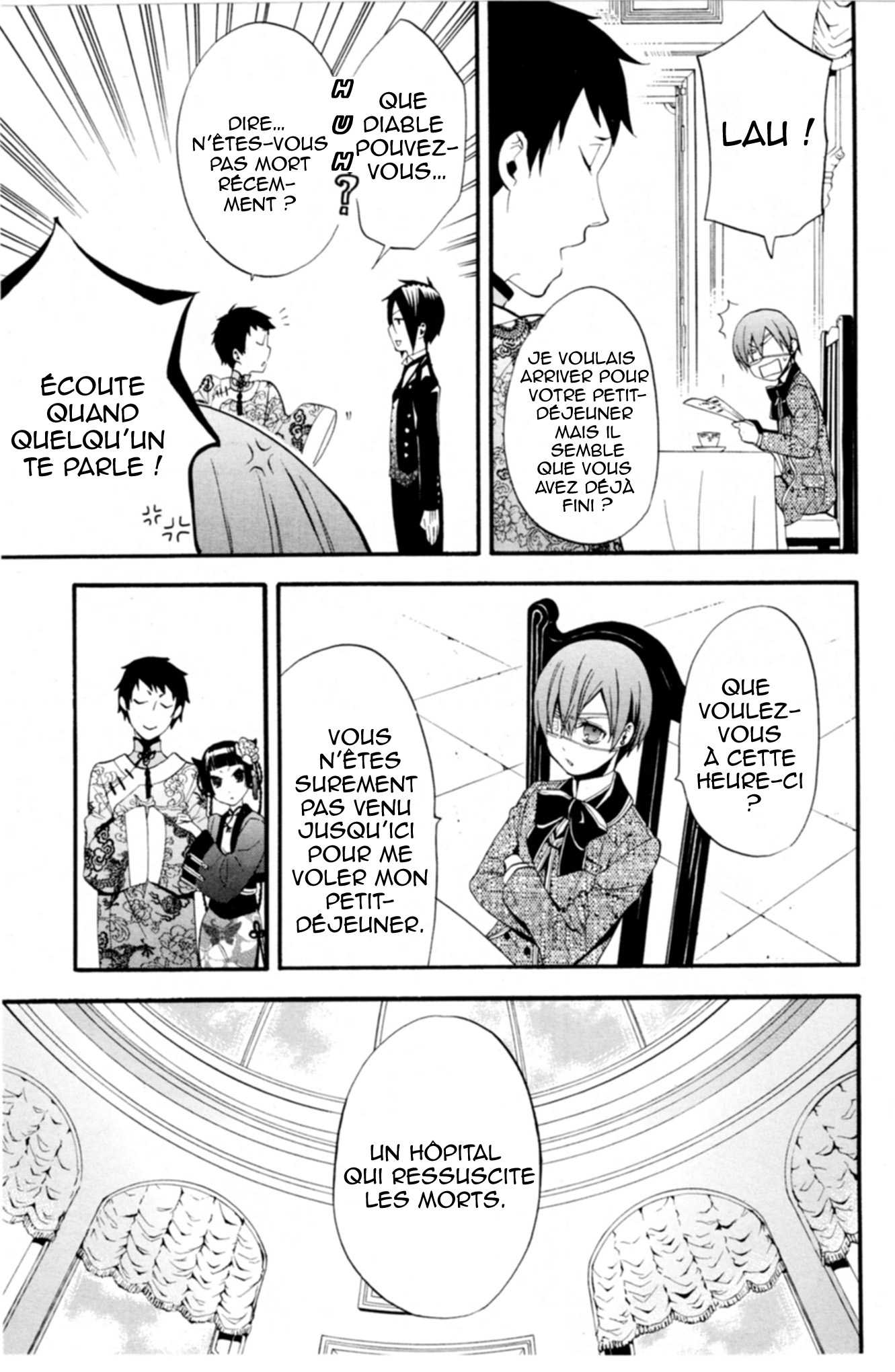 Read Black Butler FR Manga Online
