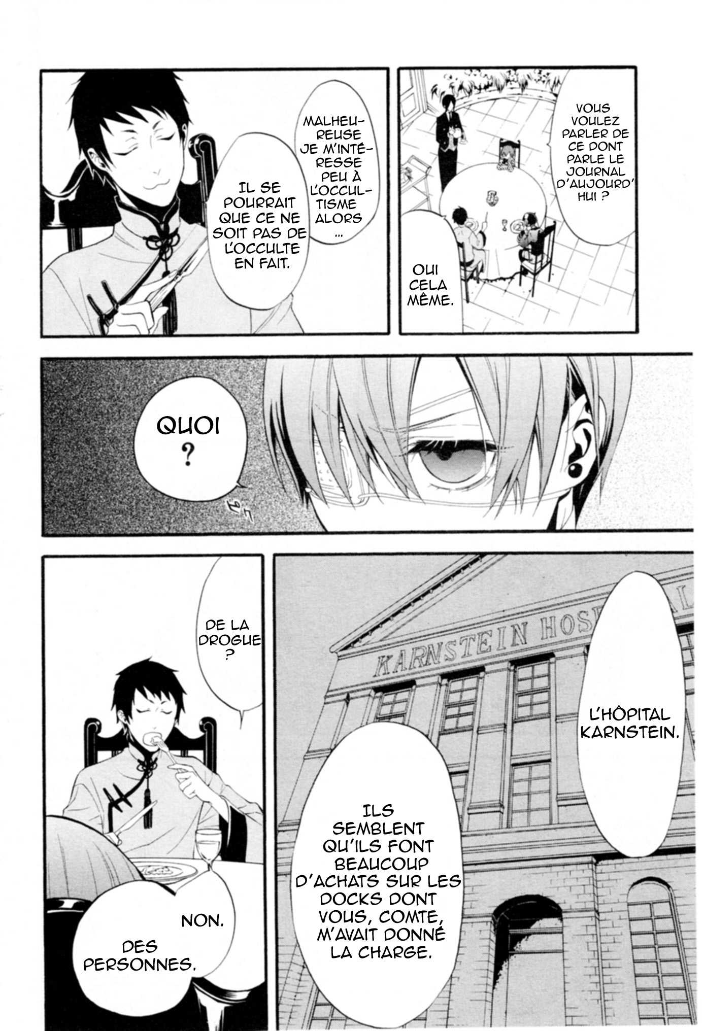 Read Black Butler FR Manga Online