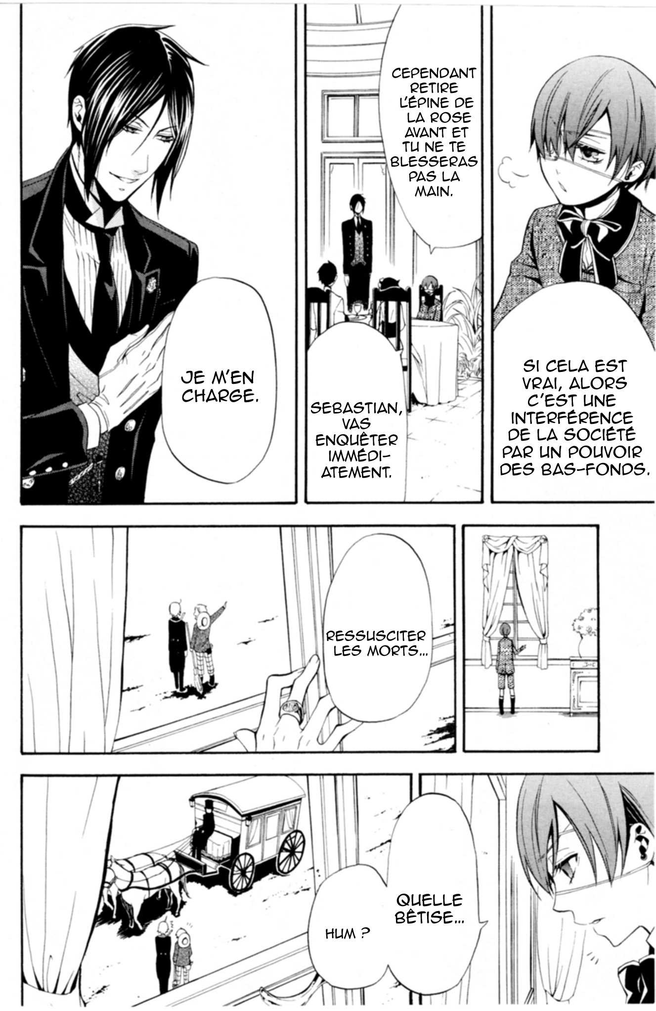Read Black Butler FR Manga Online